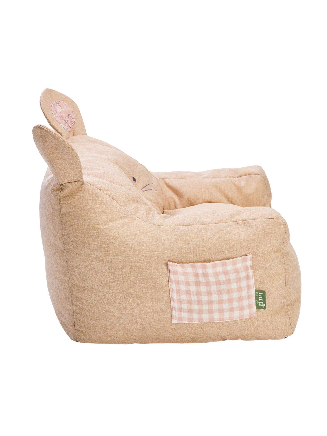  image of tutti-bambini-milo-mouse-bean-chair-tiny-tails