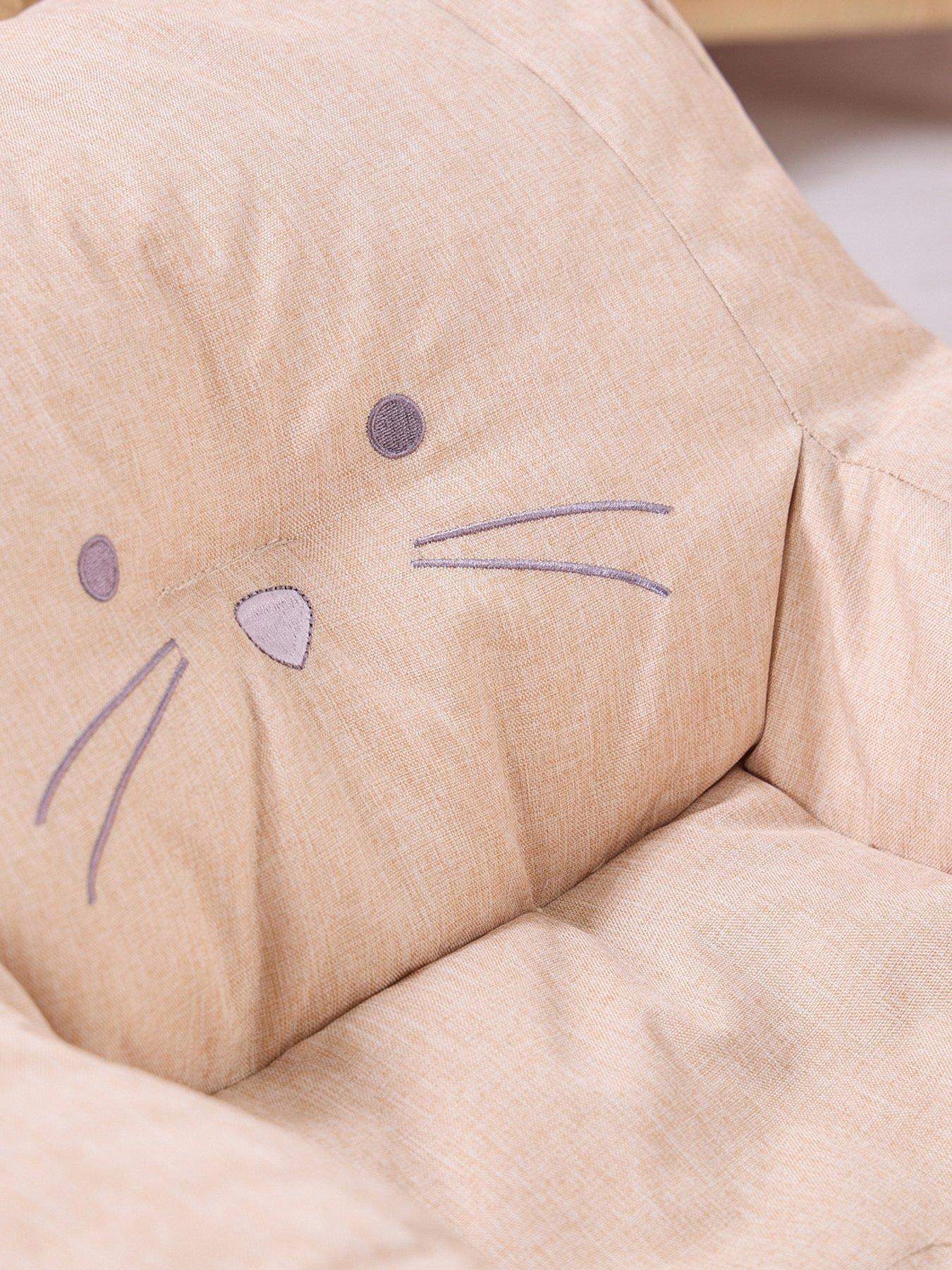  image of tutti-bambini-milo-mouse-bean-chair-tiny-tails