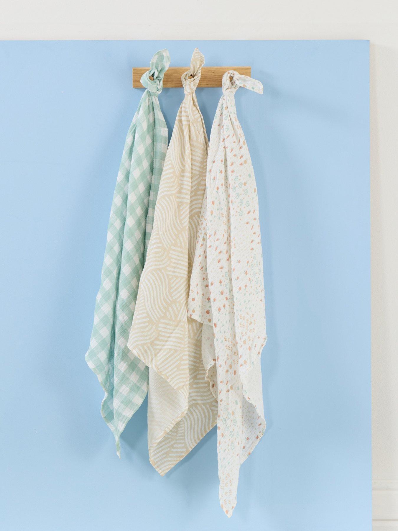 Tutti Bambini Large Muslin Squares 3 Pack - Good Life