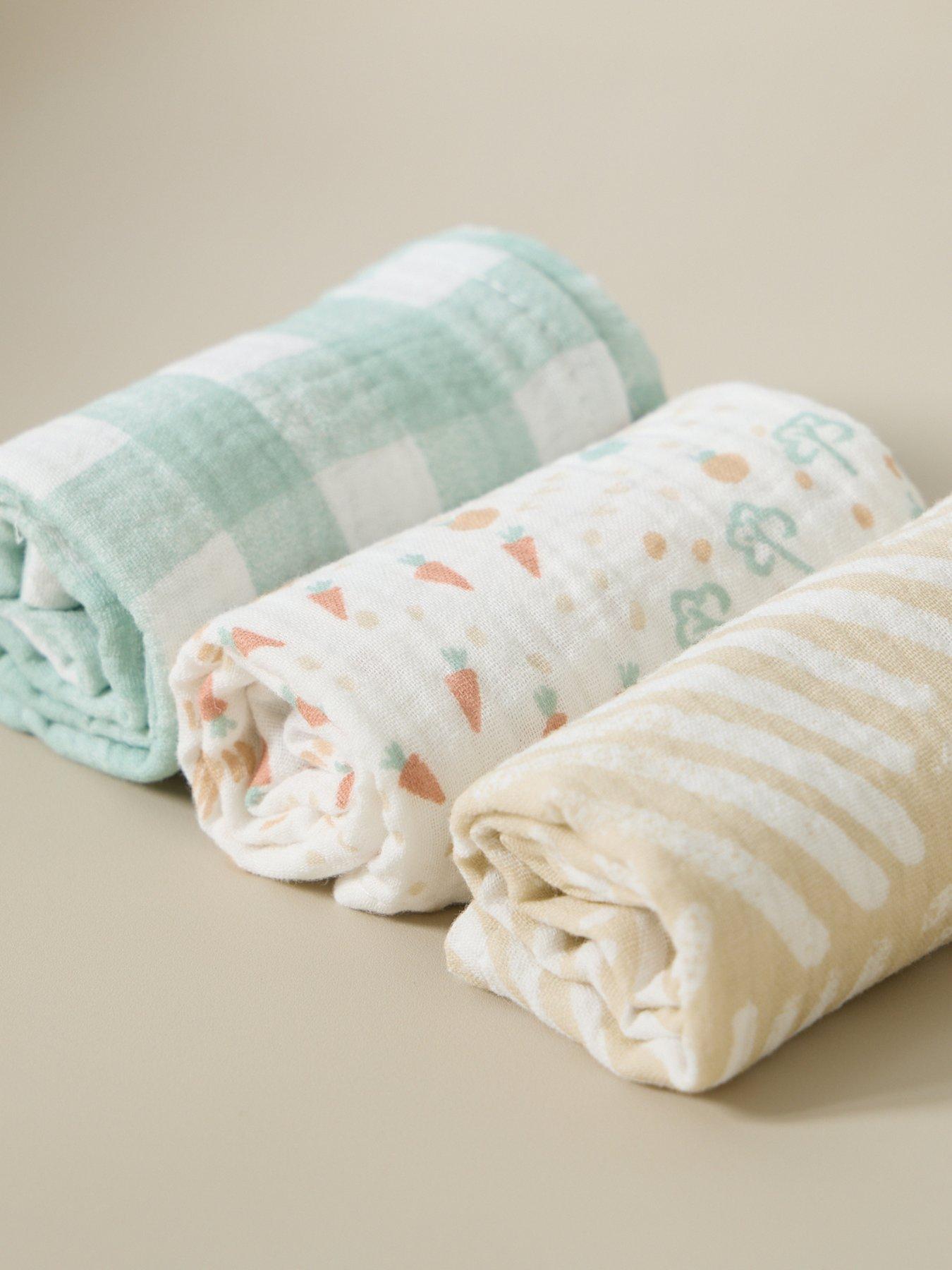 Tutti Bambini Large Muslin Squares 3 Pack - Good Life