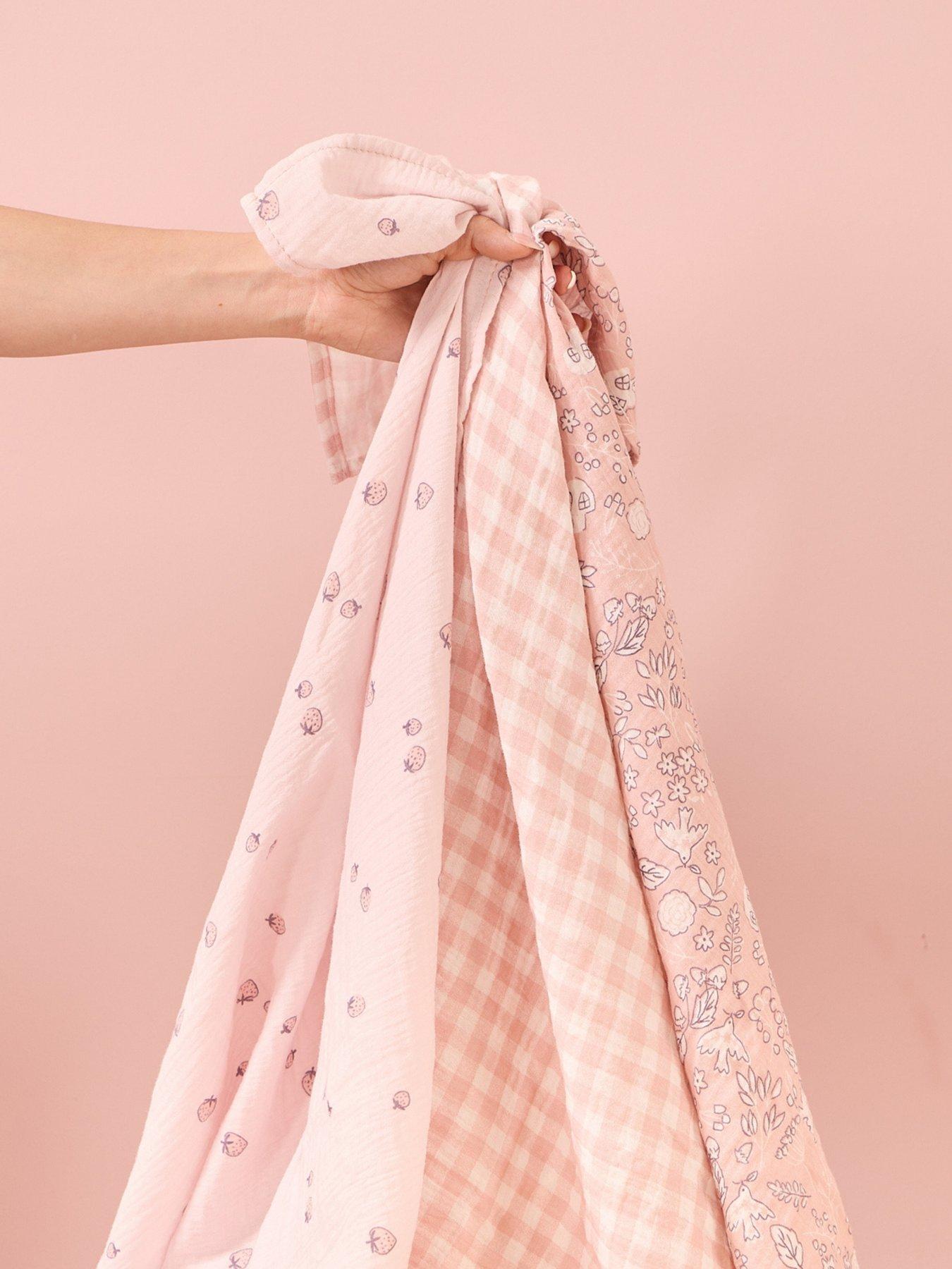 Tutti Bambini Large Muslin Squares 3 Pack - Tiny Tails