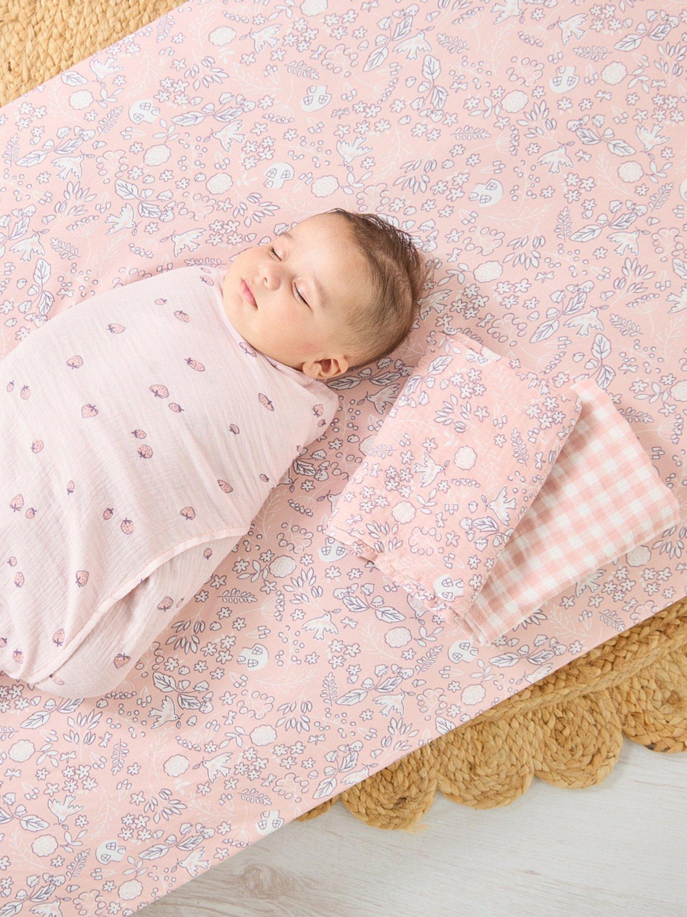 Image 3 of 3 of Tutti Bambini Large Muslin Squares 3 Pack - Tiny Tails