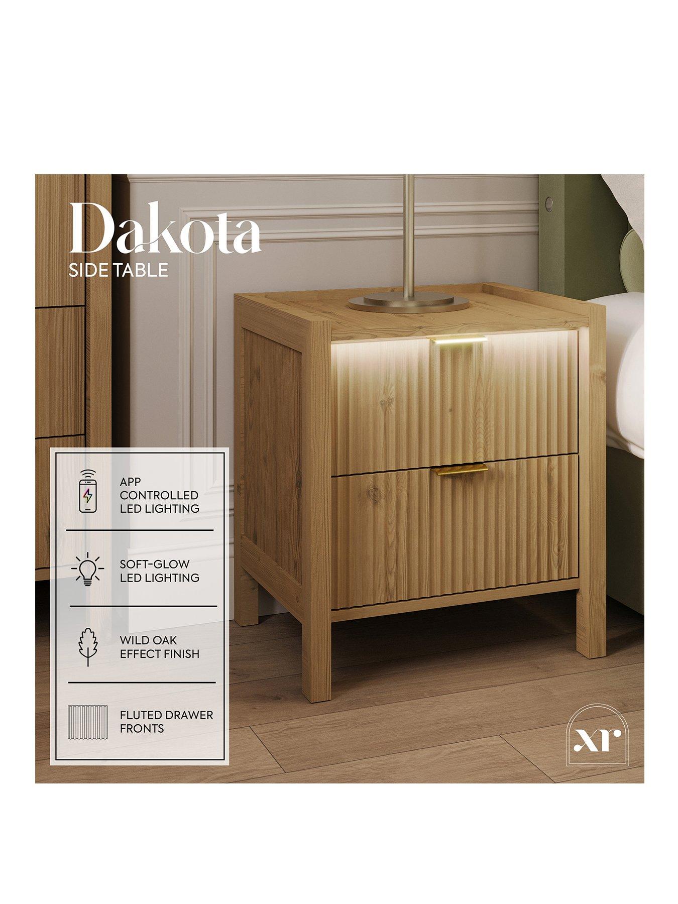 Image 2 of 7 of XR Living Dakota Side Table With App Control Lights