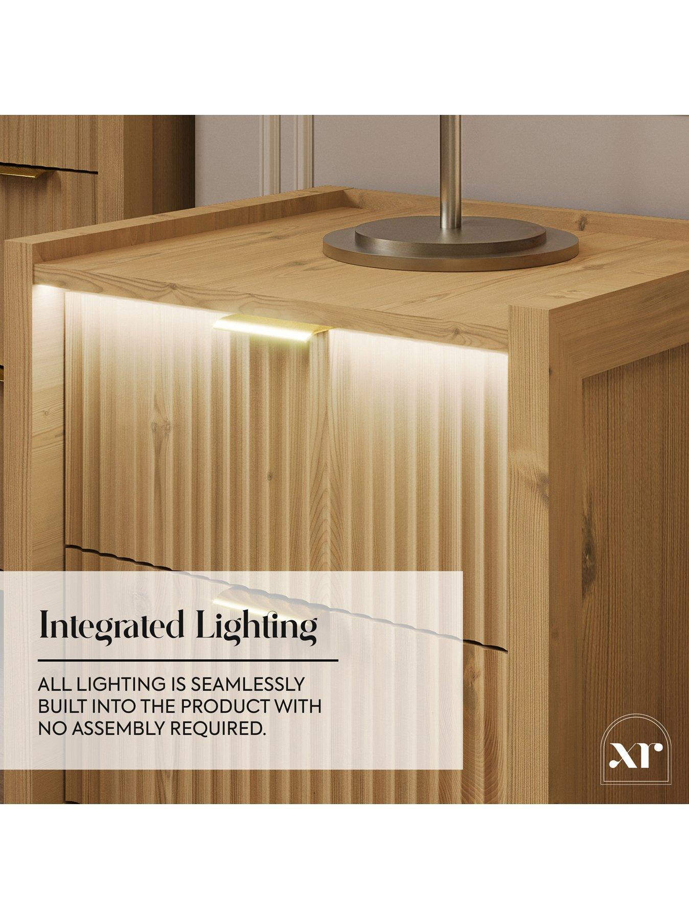 Image 3 of 7 of XR Living Dakota Side Table With App Control Lights