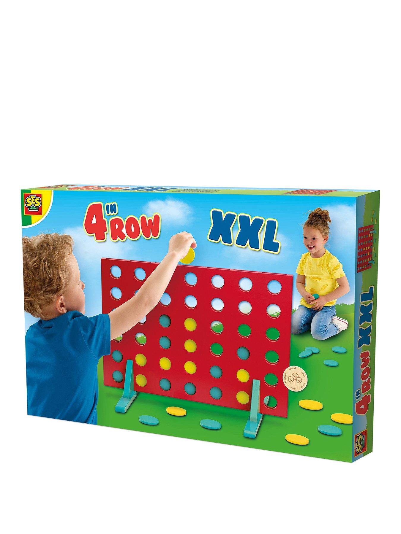 SES Creative Wooden Four in Row XXL