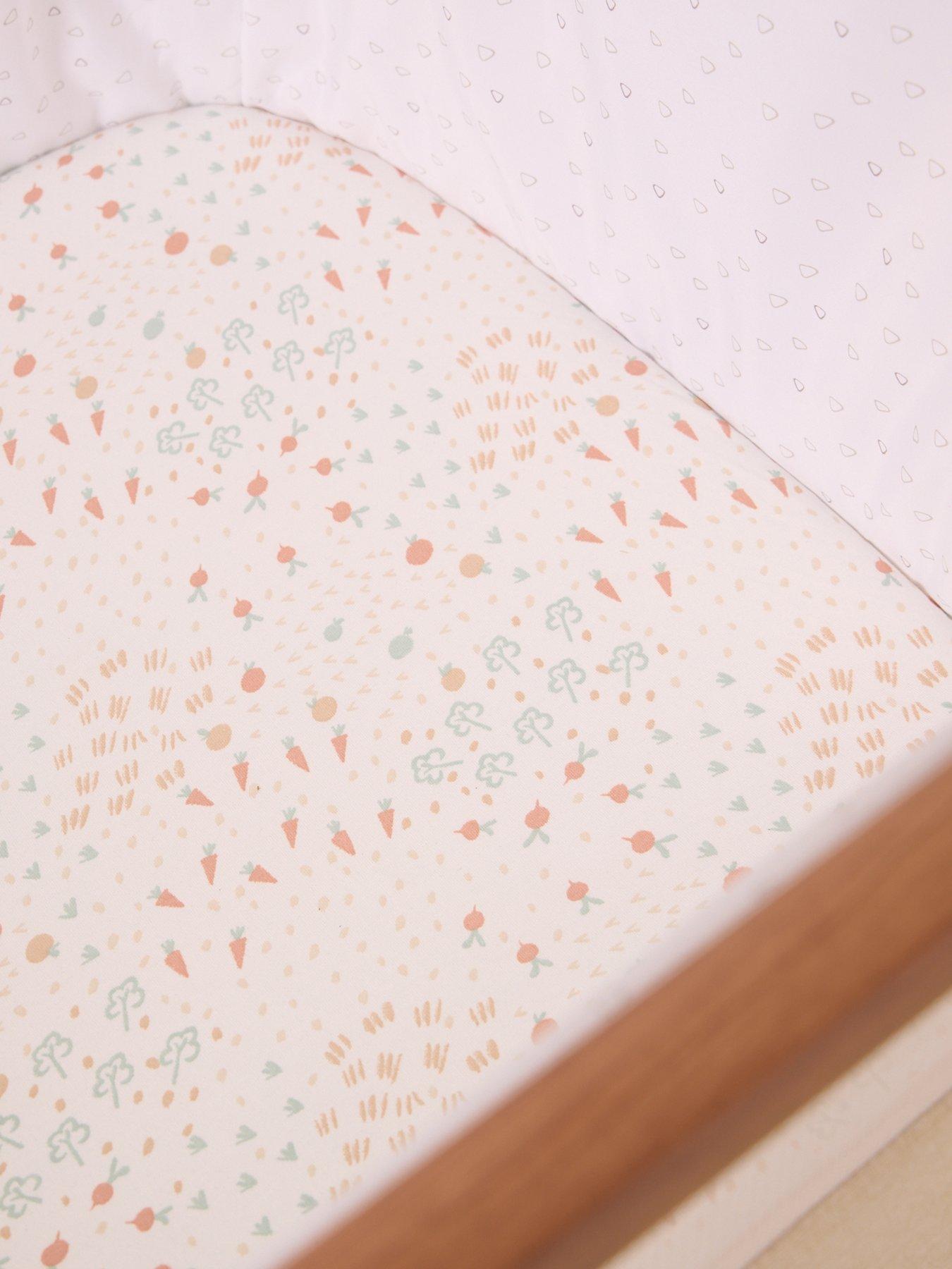  image of tutti-bambini-bedside-crib-fitted-sheets-2-pack-good-life