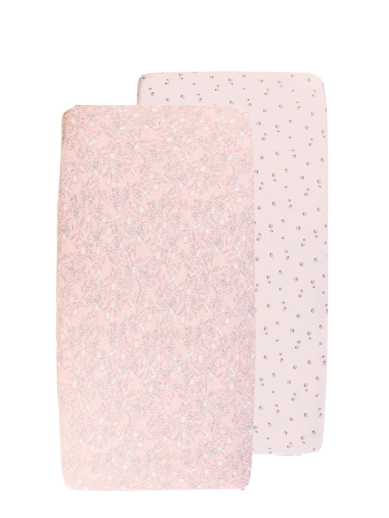 Image 3 of 5 of Tutti Bambini Cot Bed Fitted Sheets 2 Pack - Tiny Tails
