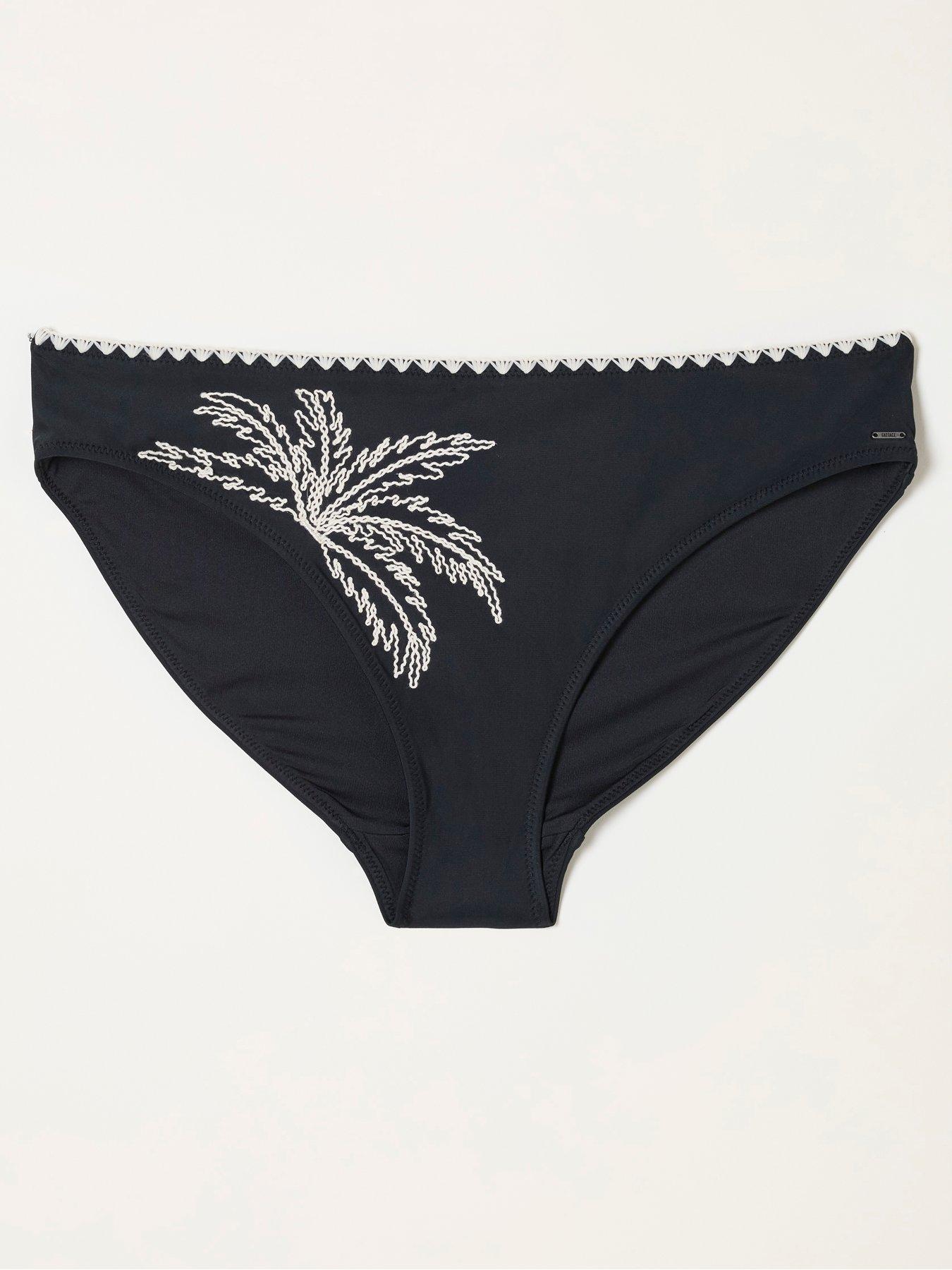 Image 5 of 5 of FatFace Cornelli Full Bottoms - Black