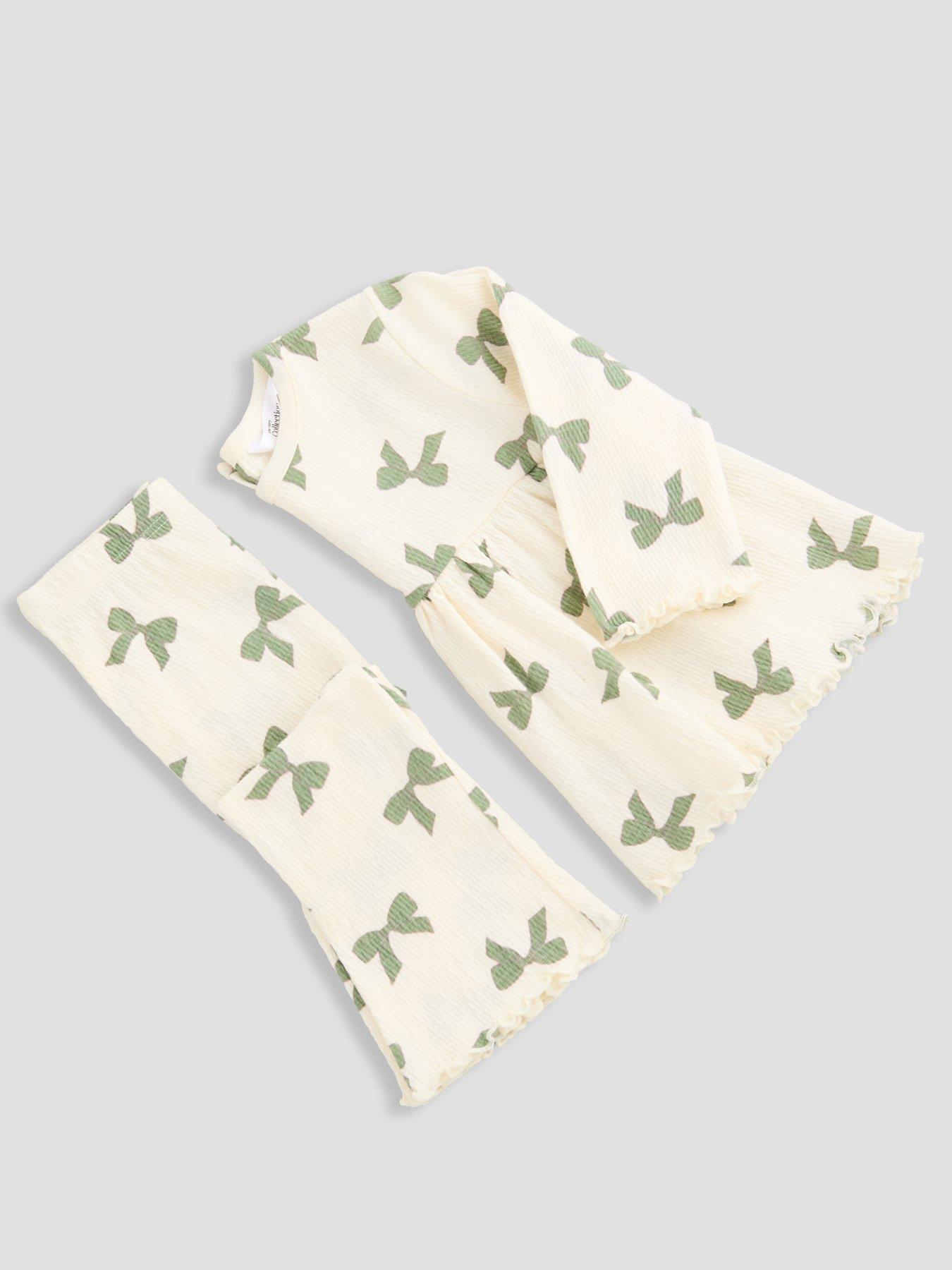 Image 4 of 4 of The Very Collection Baby Girl Crinkle Top And Flare Set (0-3 months - 18-24 months) - Multi
