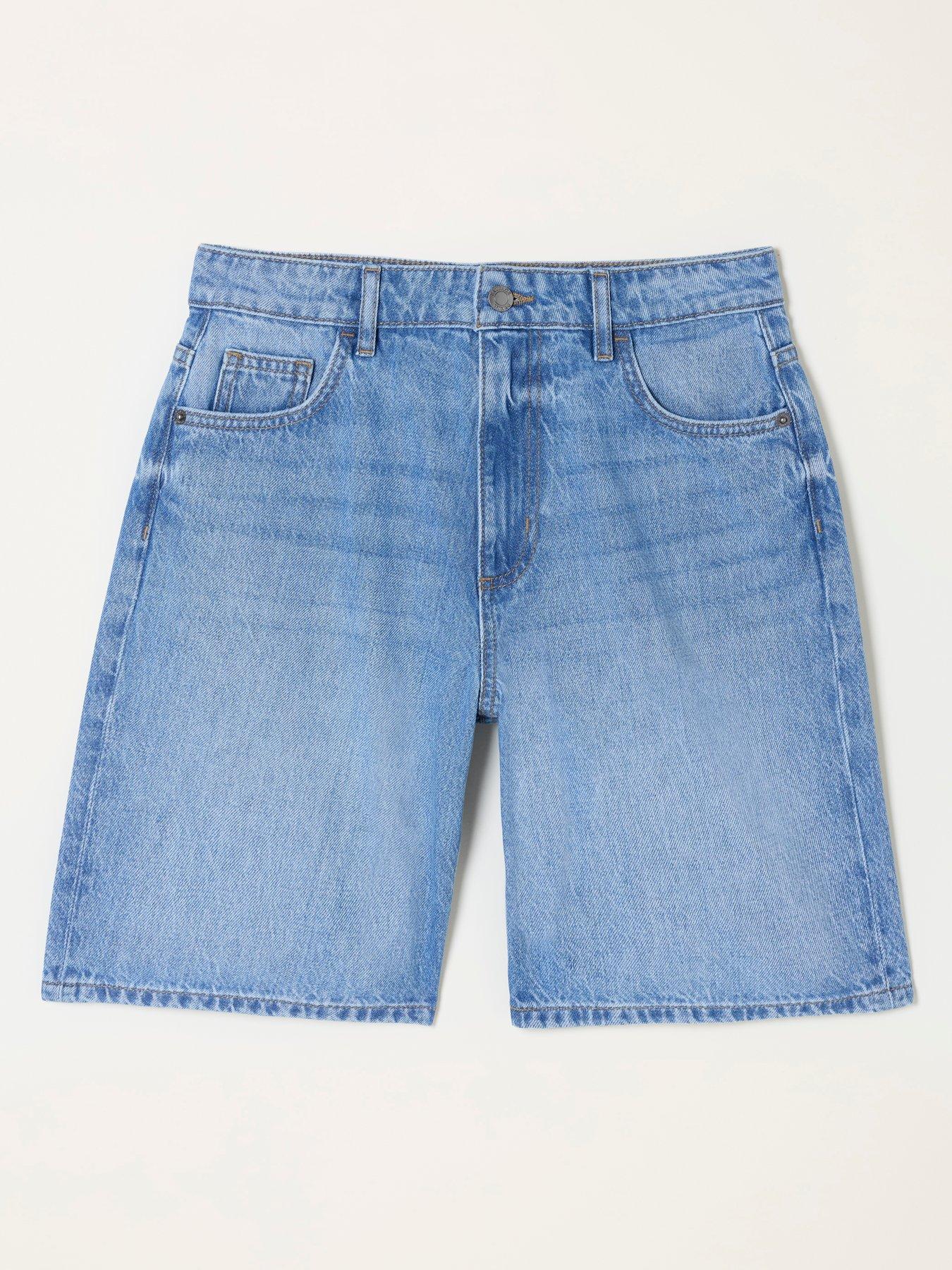 Image 6 of 6 of FatFace Isabelle Bermuda Shorts - Blue