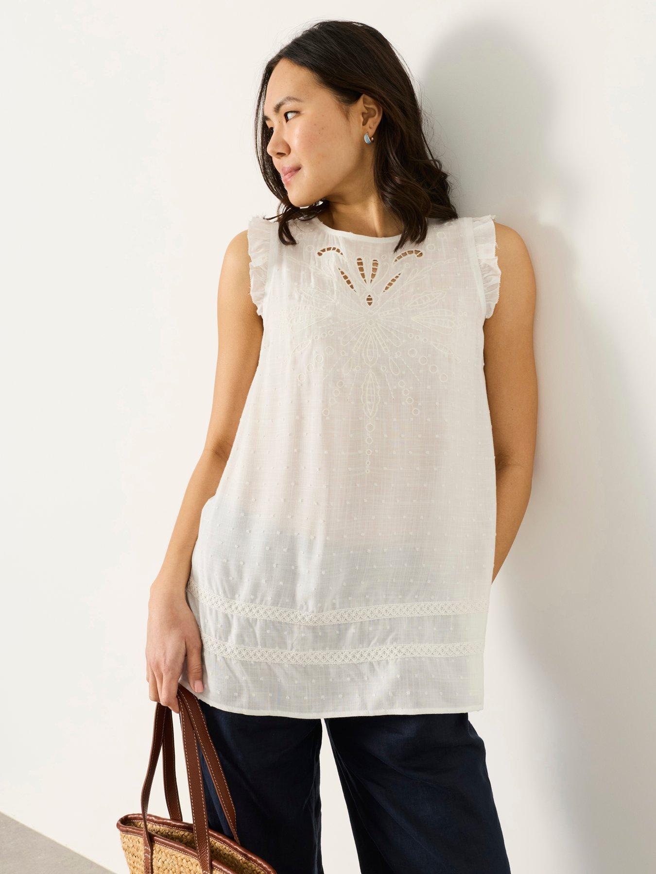 FatFace Vita Tunic - White