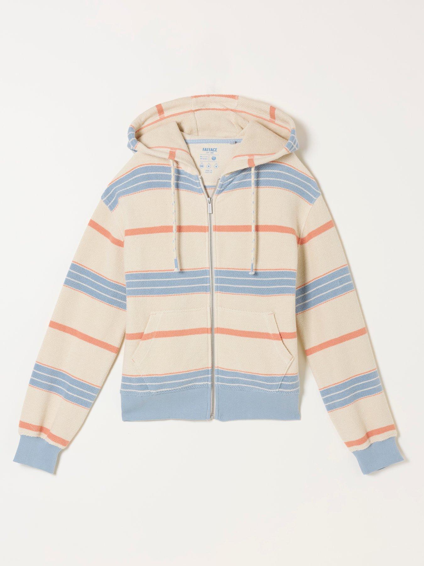 Image 6 of 6 of FatFace Homespin Zip Thru Hoodie - Multi