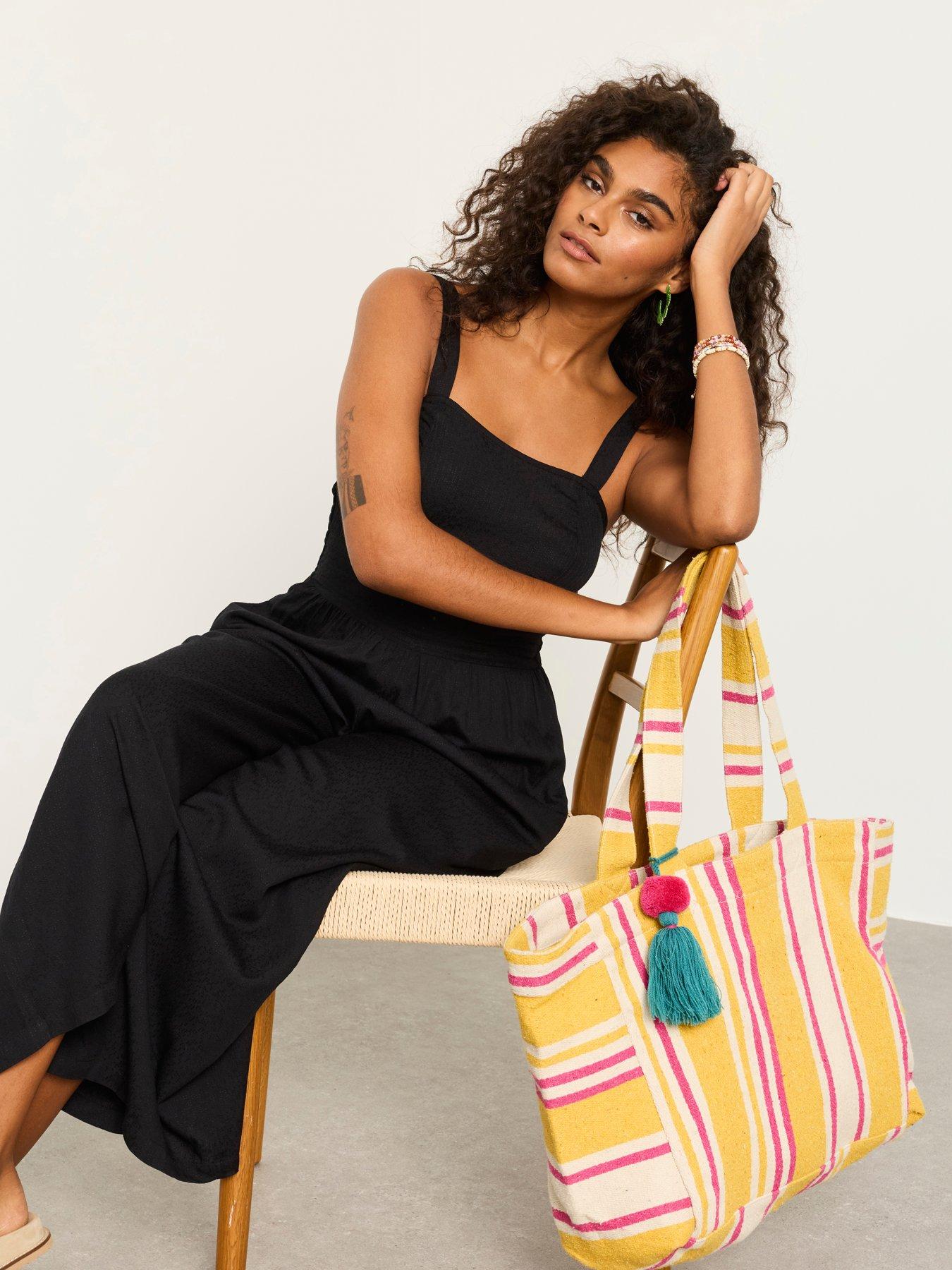 Image 3 of 5 of FatFace Ruby Jumpsuit - Black