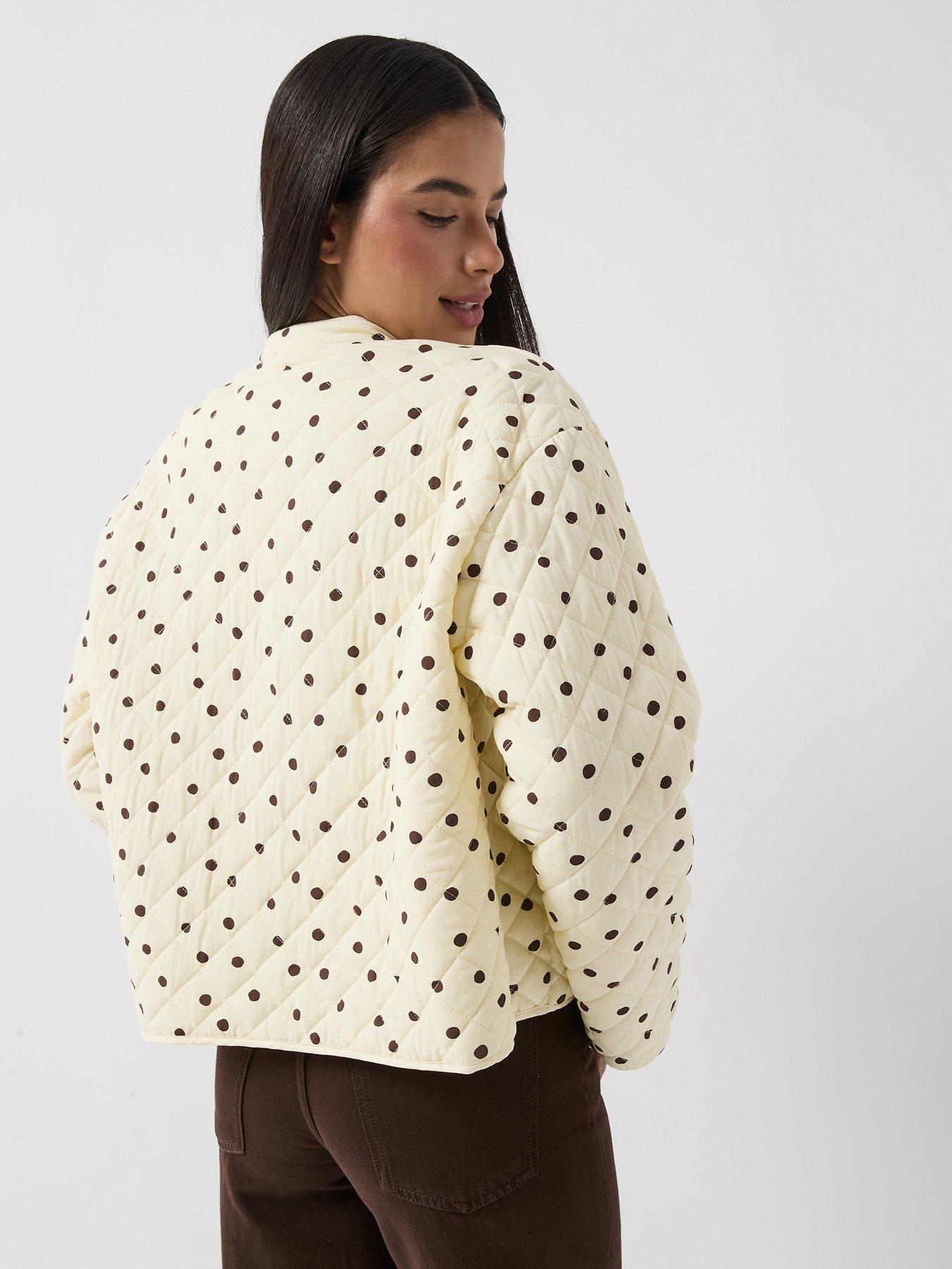 Image 2 of 6 of PIECES Pcrikke Quilted Jacket - Yellow