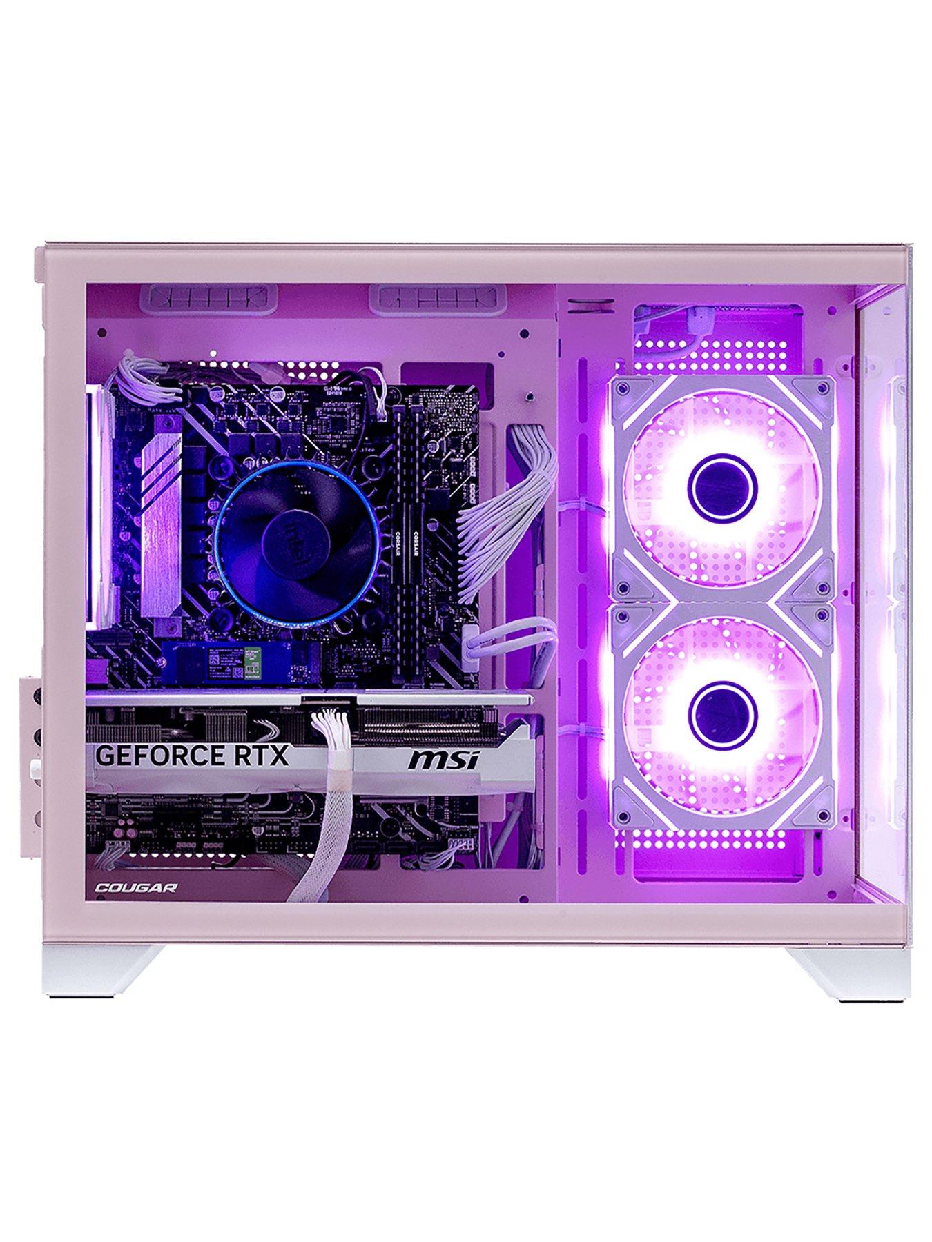  image of stormforce-pixel-intel-core-i5-16gb-ram-1tb-ssd-geforce-rtx-5060-gaming-desktop