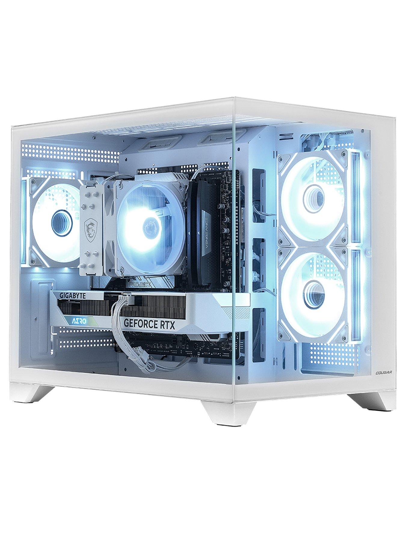  image of stormforce-lunar-intel-core-i5-16gb-ram-1tb-ssd-geforce-rtx-5060-gaming-desktop-bundle