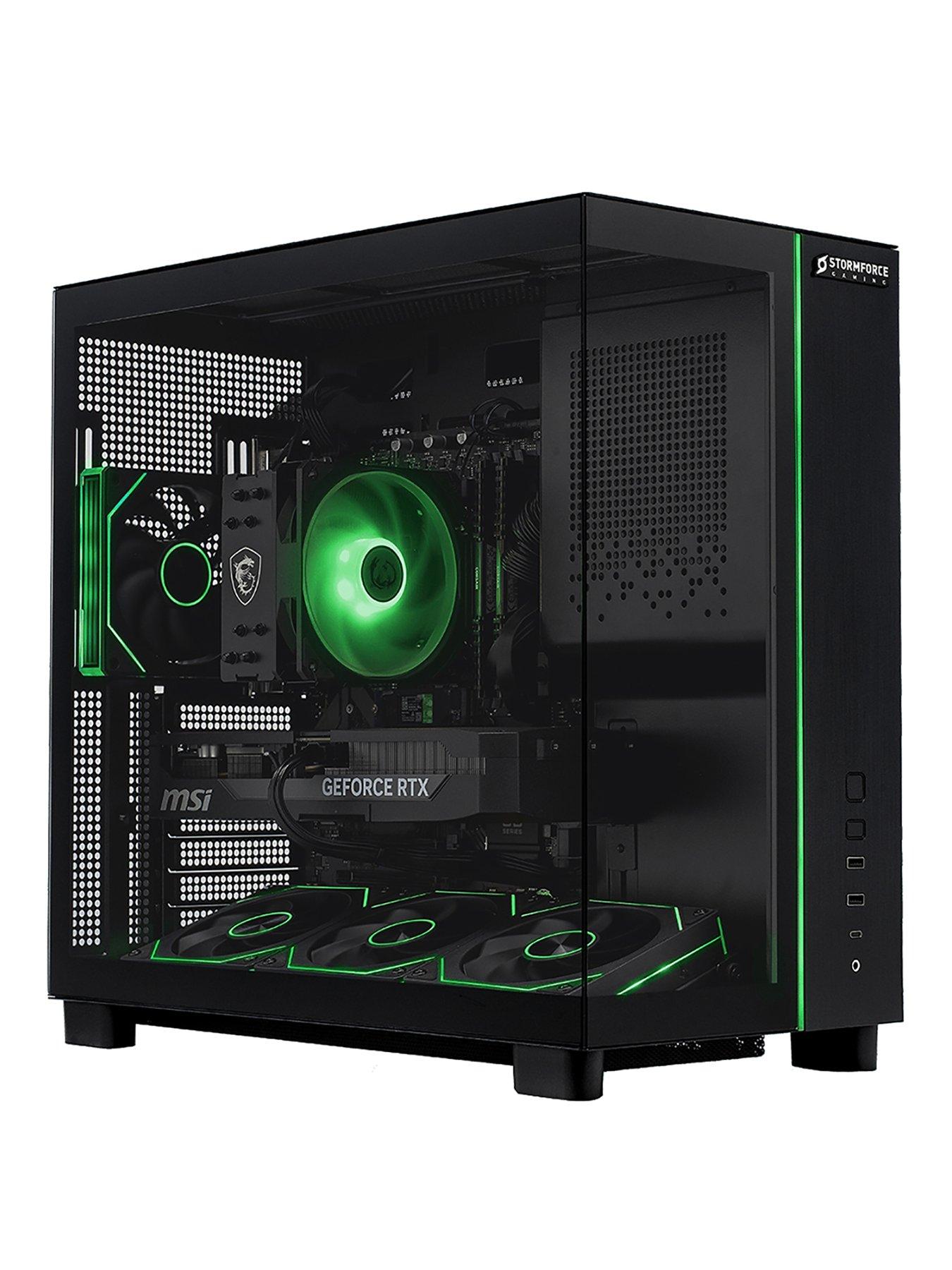 Stormforce Obsidian AMD Ryzen 7, 32GB RAM, 2TB SSD, GeForce RTX 5070, Gaming Desktop