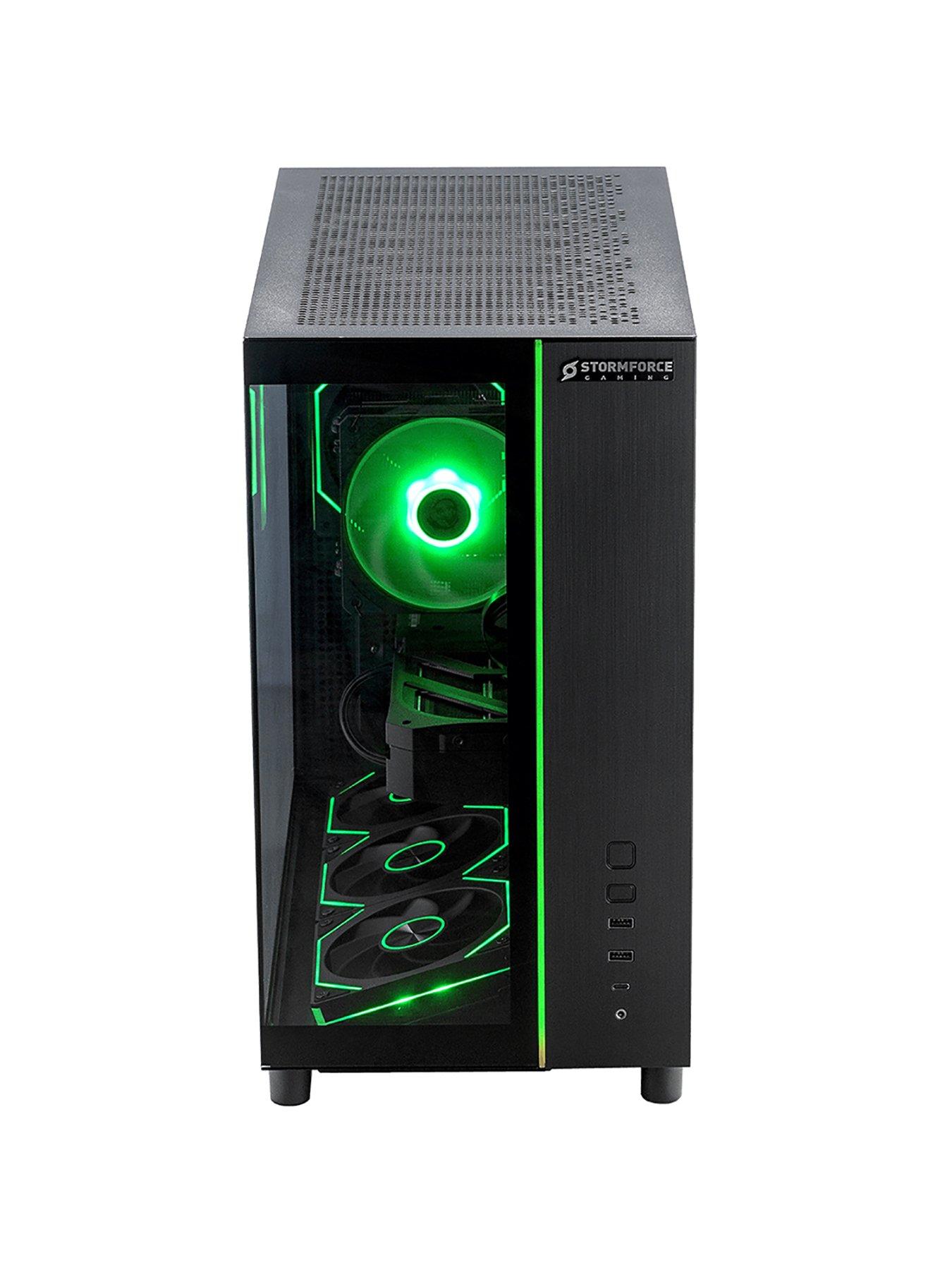 Image 2 of 6 of Stormforce Obsidian AMD Ryzen 7, 32GB RAM, 1TB SSD, AMD RX 9070XT, Gaming Desktop