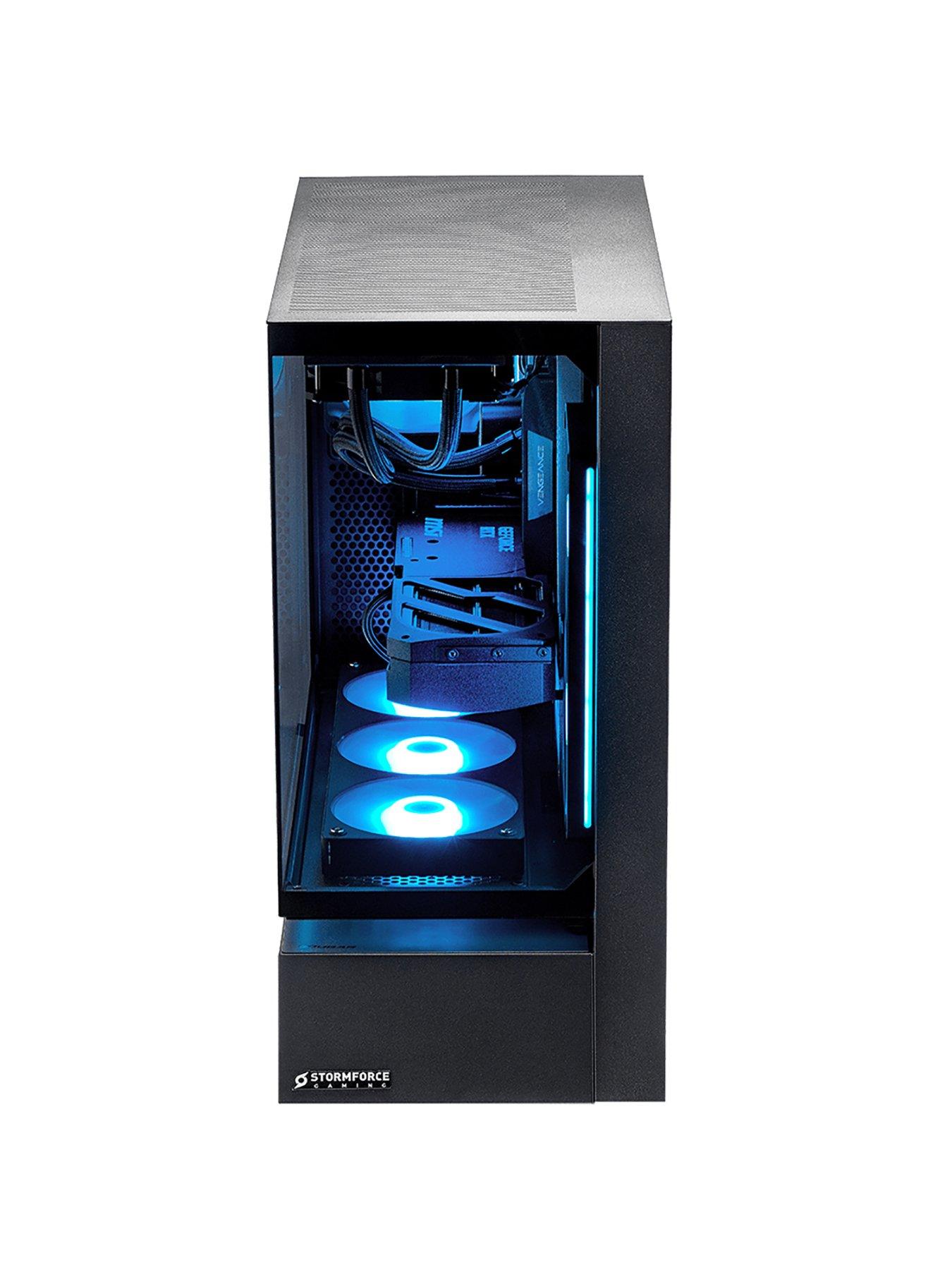  image of stormforce-cyclone-intel-core-i7-32gb-ram-2tb-ssd-geforce-rtx-5080-gaming-desktop