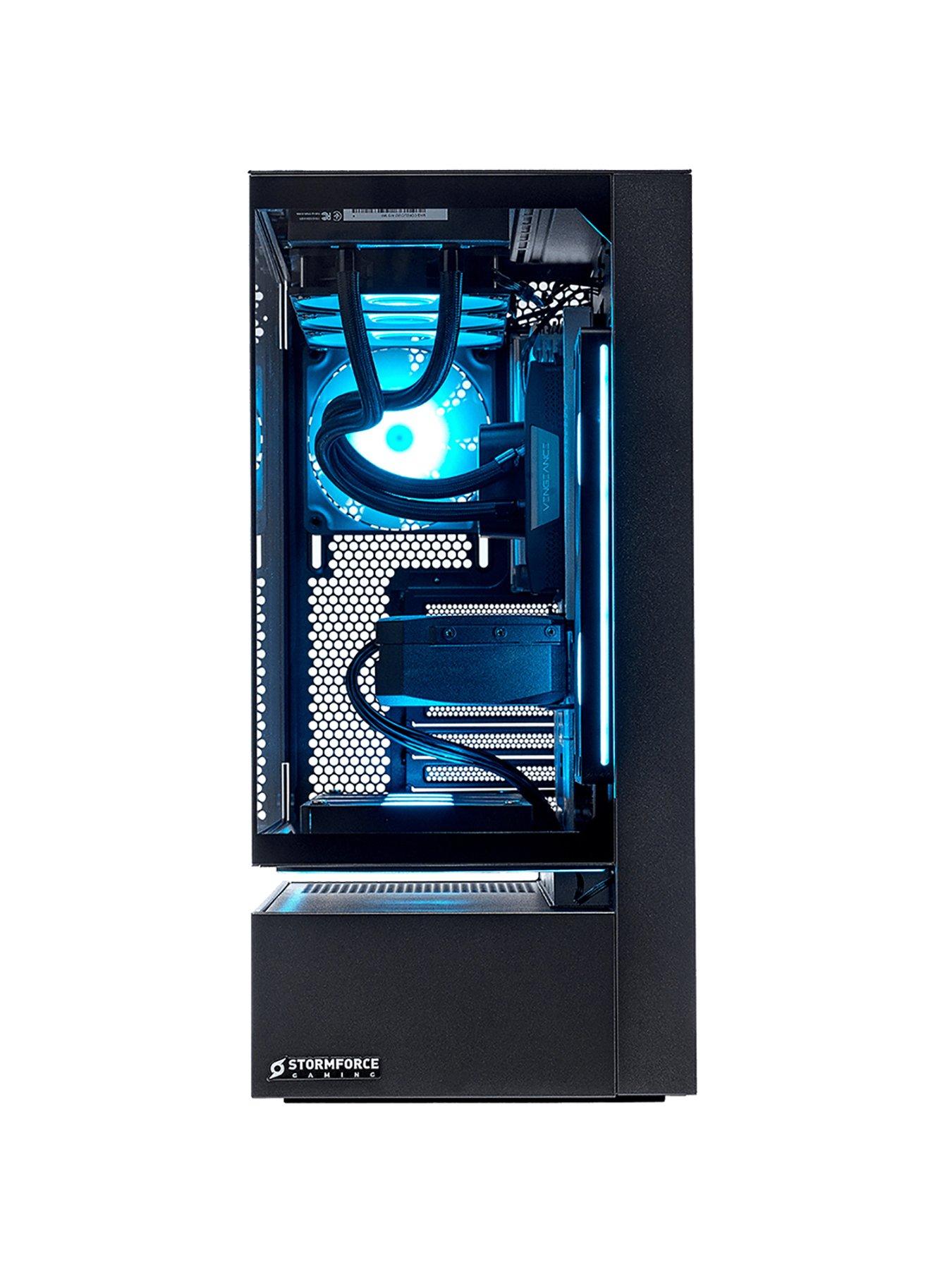  image of stormforce-cyclone-intel-core-i7-32gb-ram-2tb-ssd-geforce-rtx-5080-gaming-desktop