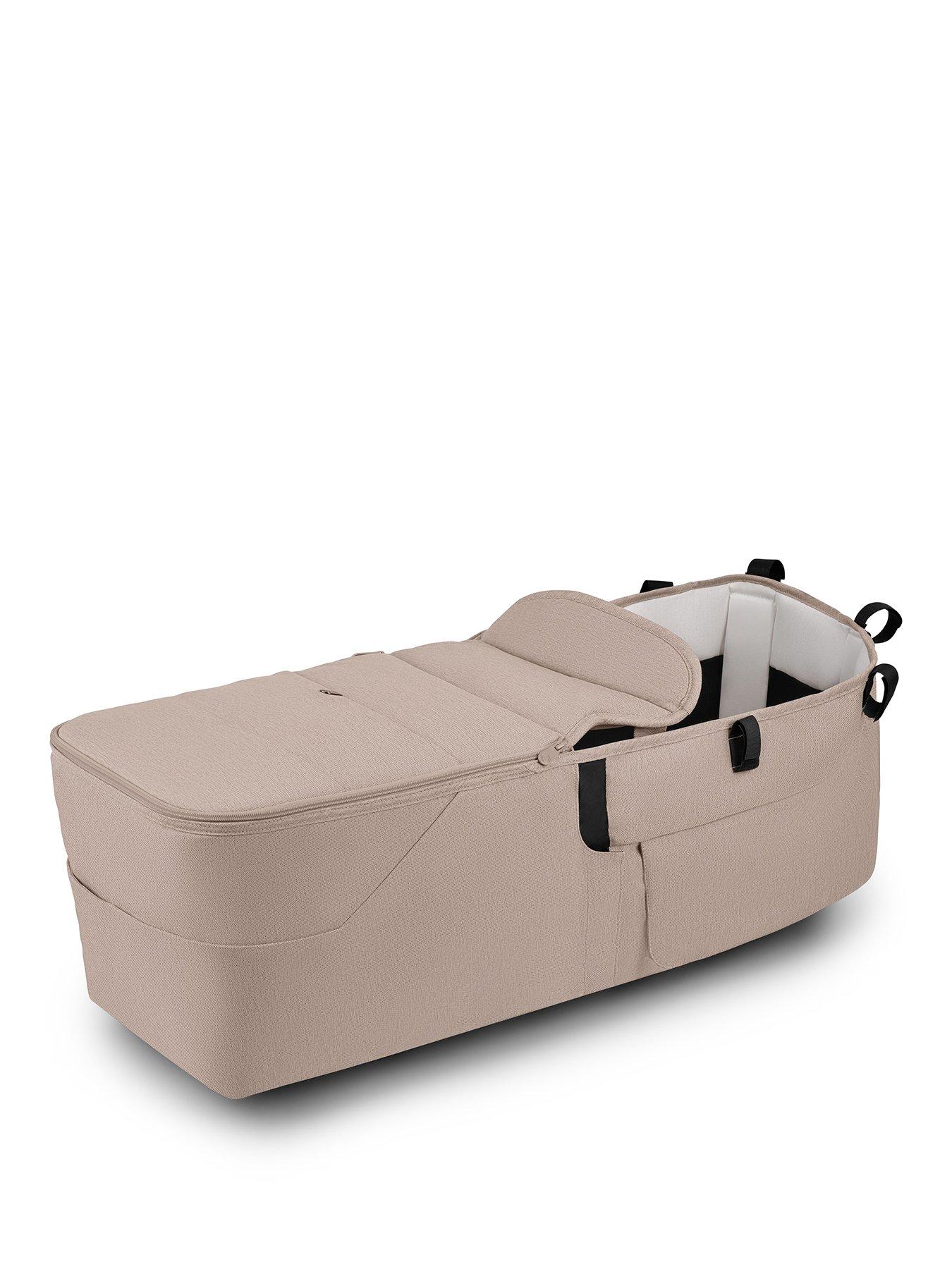 Image 1 of 2 of Bugaboo Donkey 6 Twin Carrycot Fabric Complete - Desert Taupe Melange