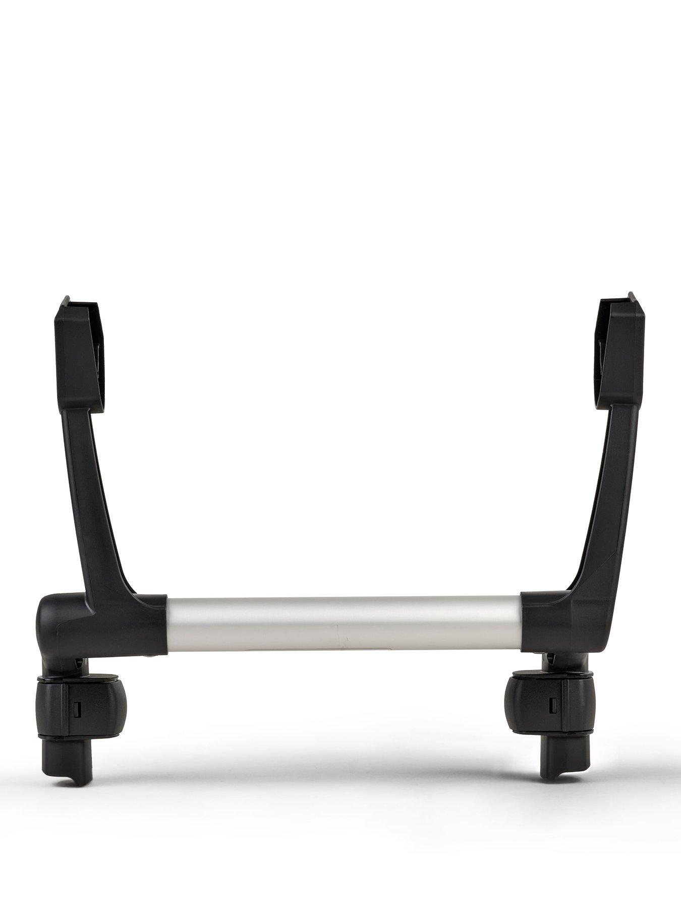 front image of bugaboo-donkey-car-seat-adapters-monoduo-black
