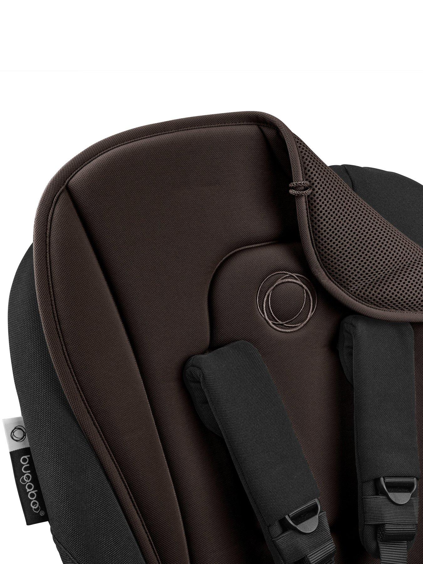  image of bugaboo-dual-comfort-seat-liner-cocoa-brown