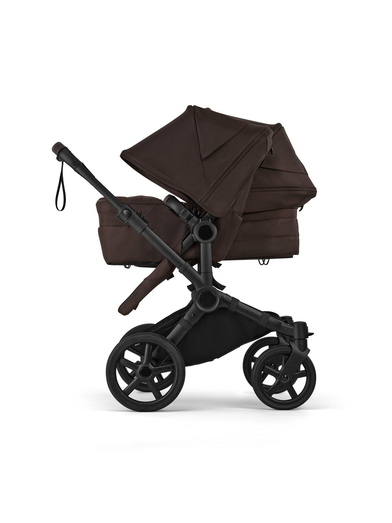  image of bugaboo-donkey-6-double-pushchair--cocoa-brown