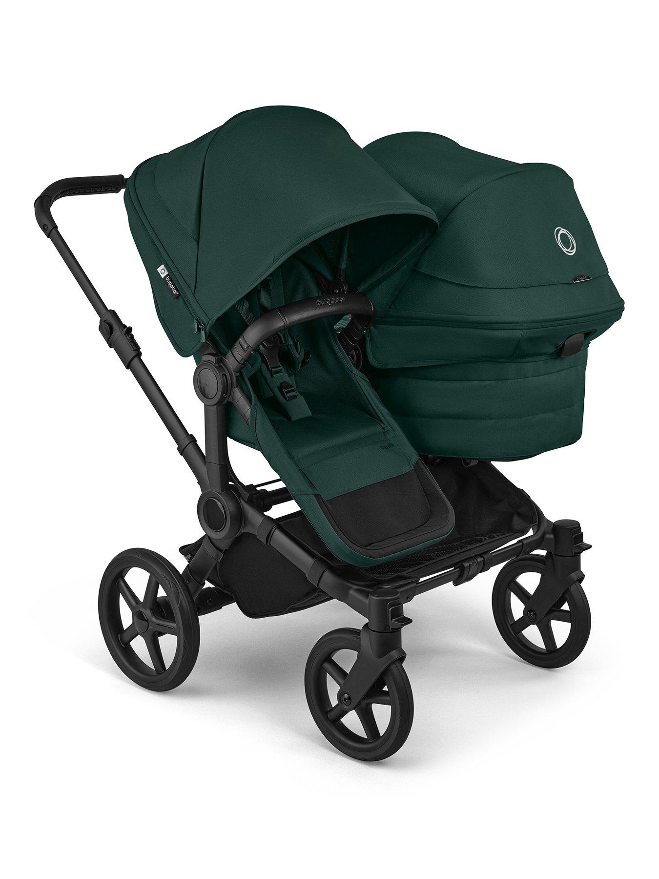 Bugaboo Donkey 6 Double Pushchair- Fern Green