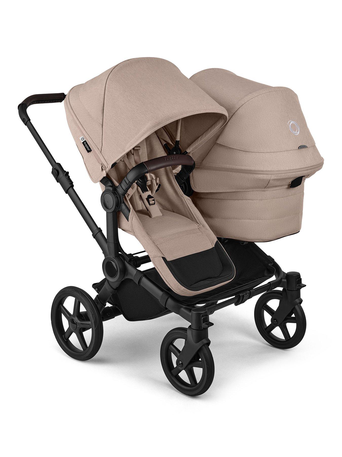 Image 1 of 5 of Bugaboo Donkey 6 Double Pushchair- Desert Taupe Melange