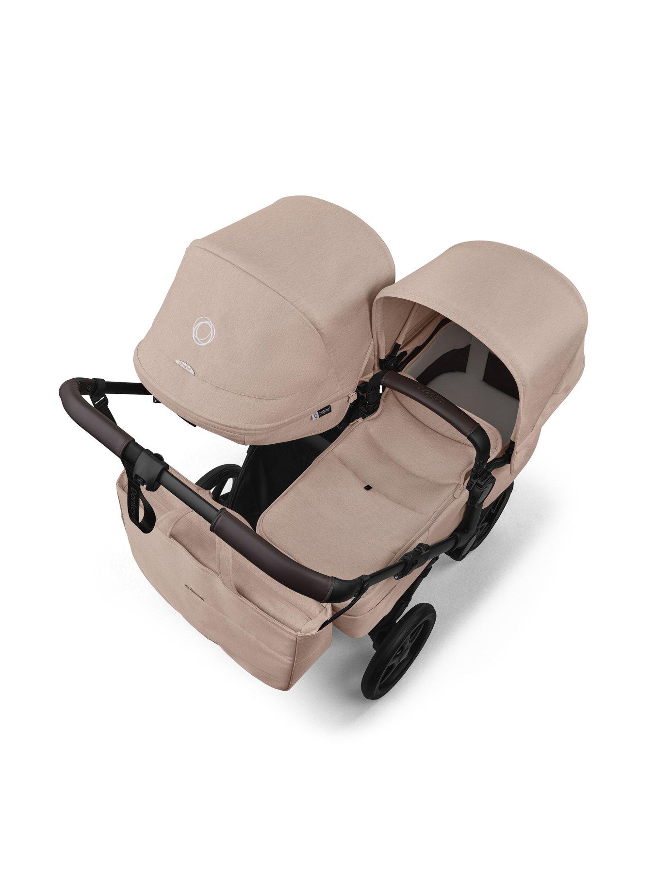 Image 4 of 5 of Bugaboo Donkey 6 Double Pushchair- Desert Taupe Melange