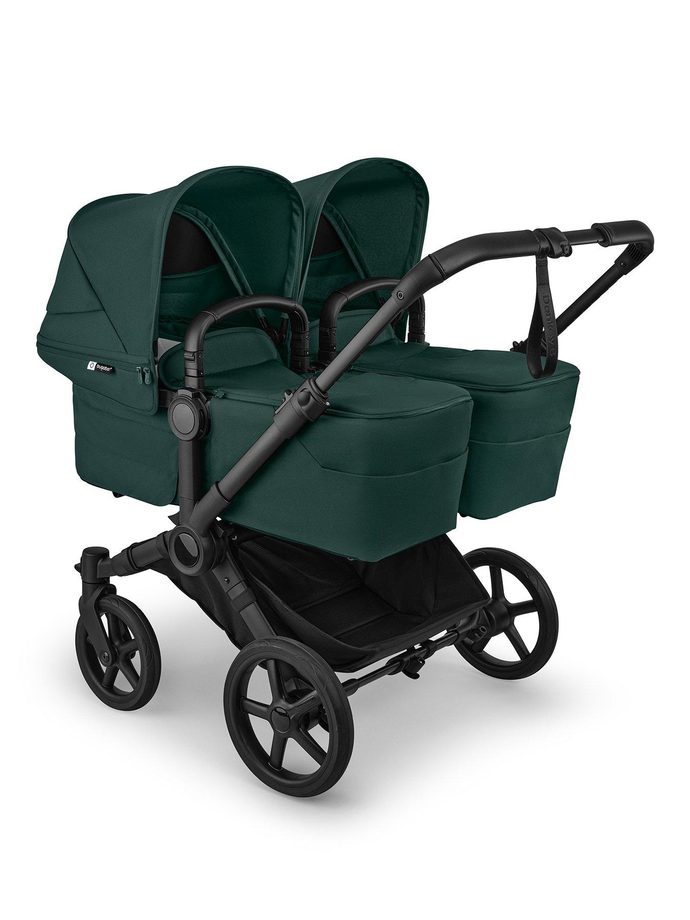 Bugaboo Donkey 6 Twin Pushchair- Fern Green