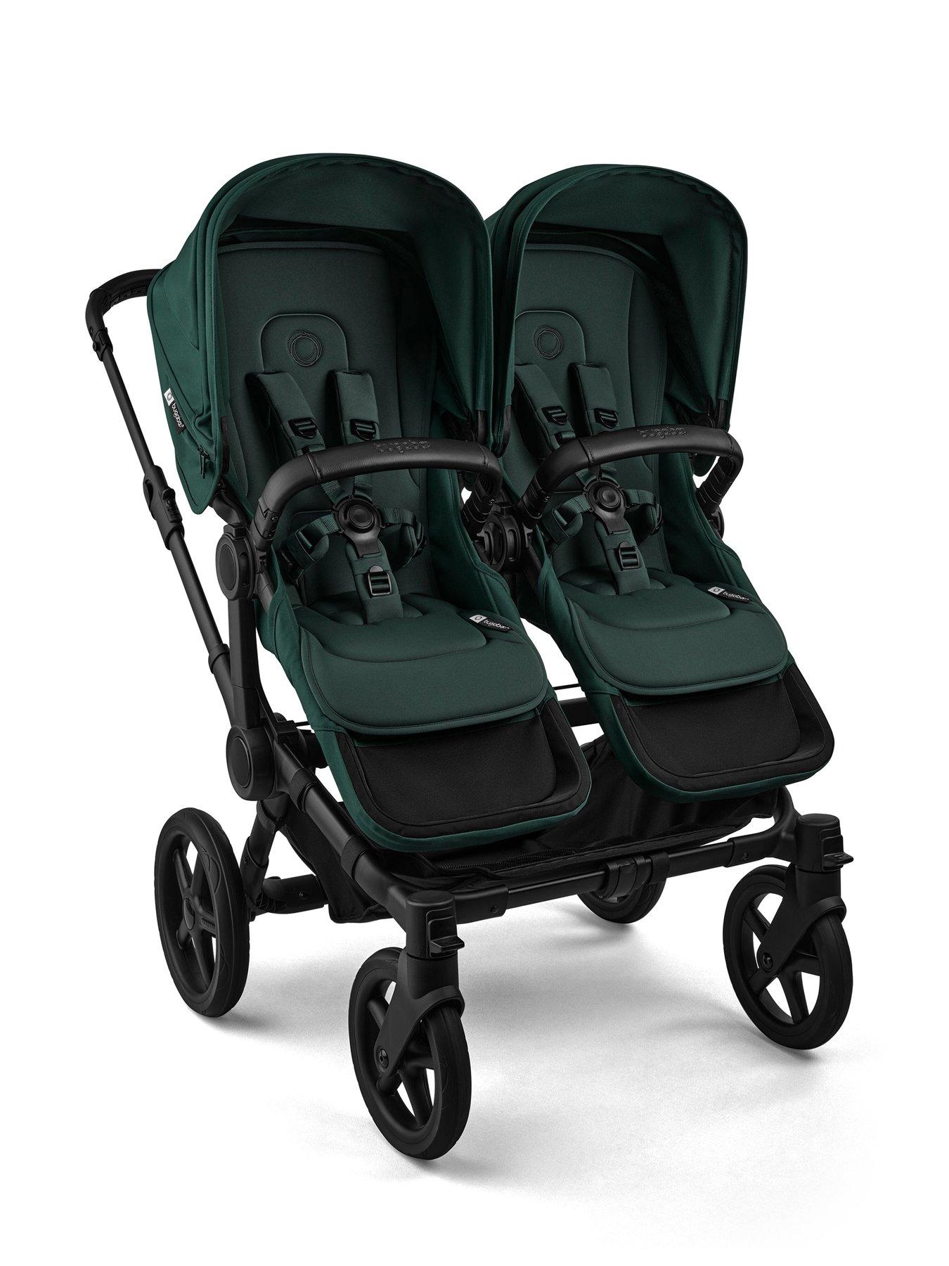 Image 4 of 4 of Bugaboo Donkey 6 Twin Pushchair- Fern Green
