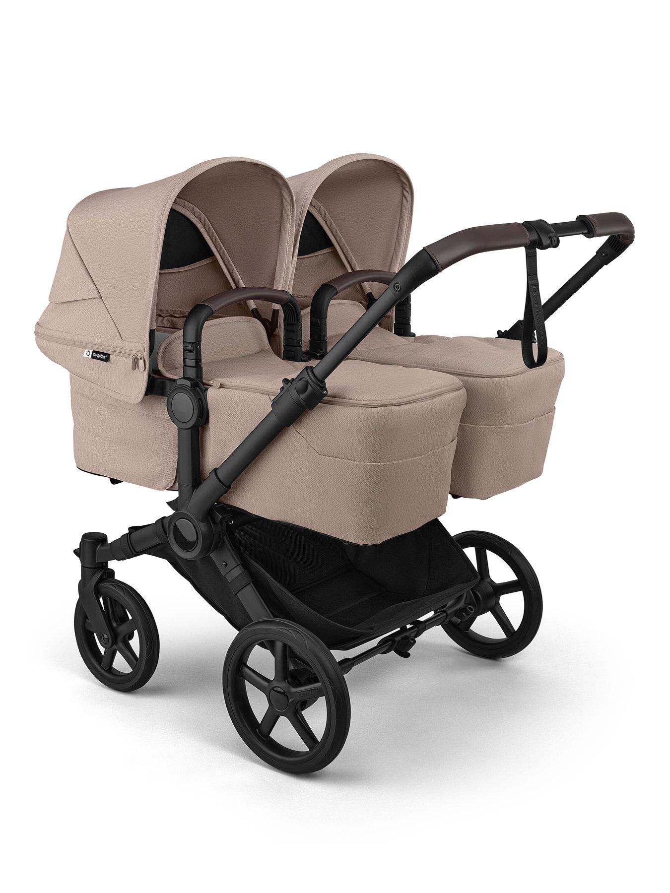 Image 1 of 3 of Bugaboo Donkey 6 Twin Pushchair- Desert Taupe Melange