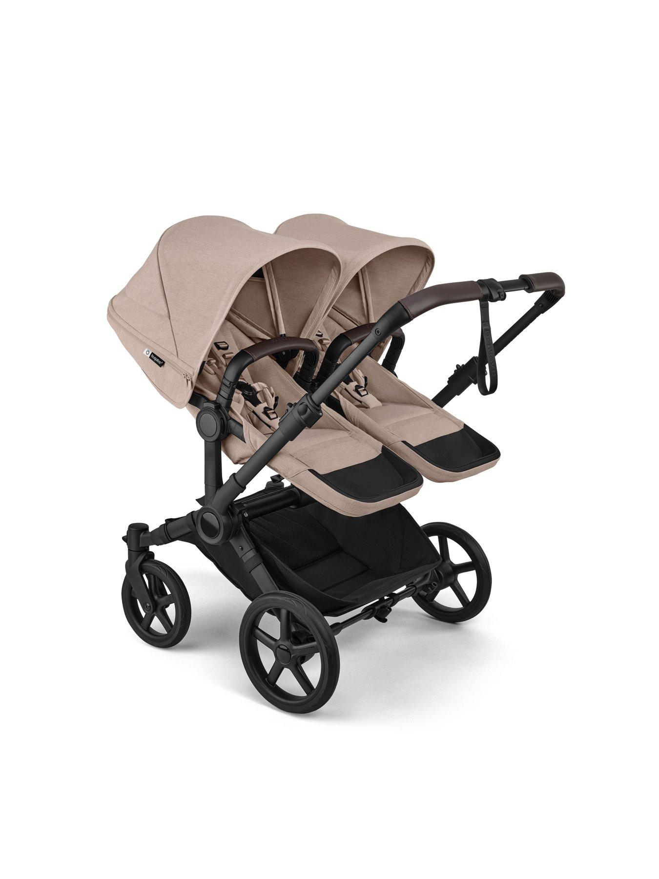 Image 3 of 3 of Bugaboo Donkey 6 Twin Pushchair- Desert Taupe Melange