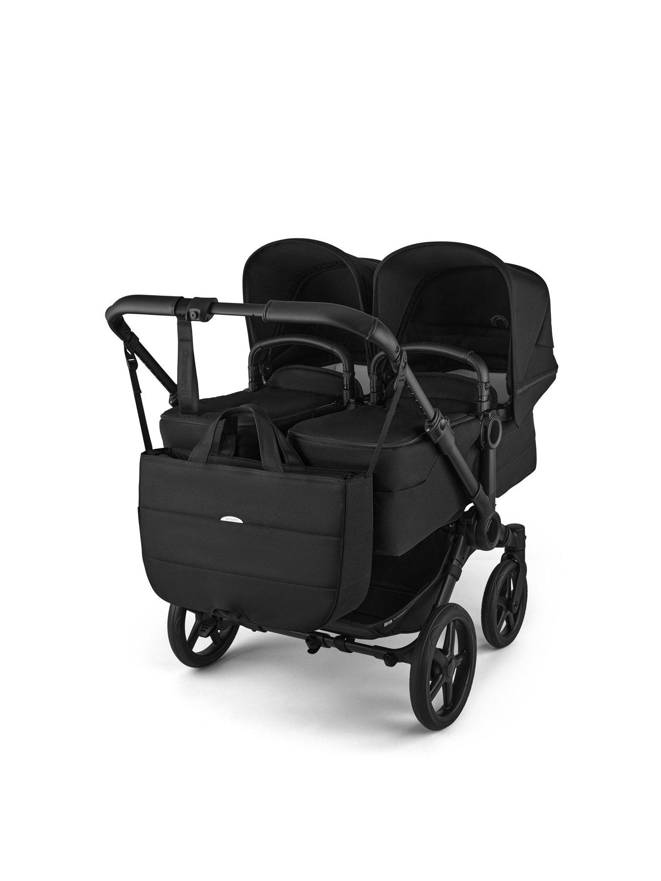  image of bugaboo-donkey-6-twin-pushchair--heritage-black