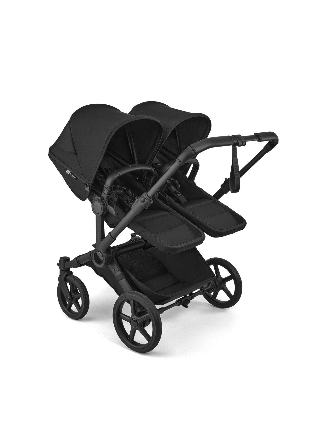  image of bugaboo-donkey-6-twin-pushchair--heritage-black