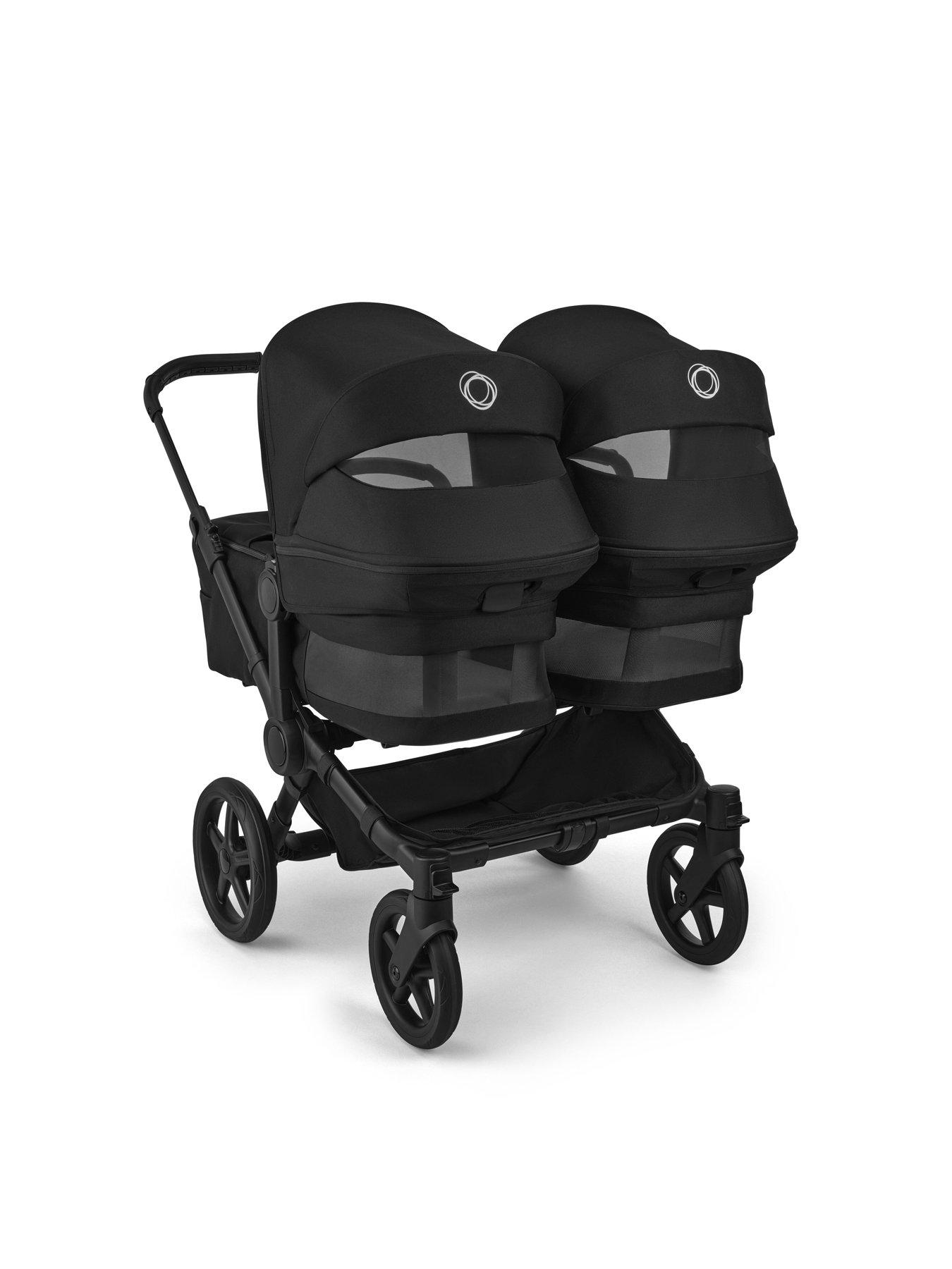  image of bugaboo-donkey-6-twin-pushchair--heritage-black