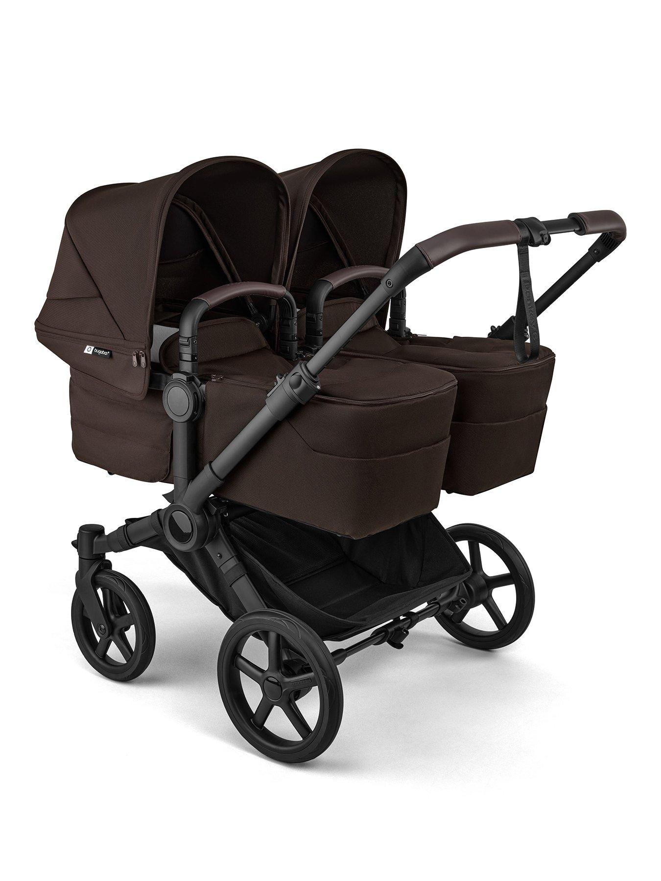 Image 1 of 7 of Bugaboo Donkey 6 Twin Pushchair- Cocoa Brown