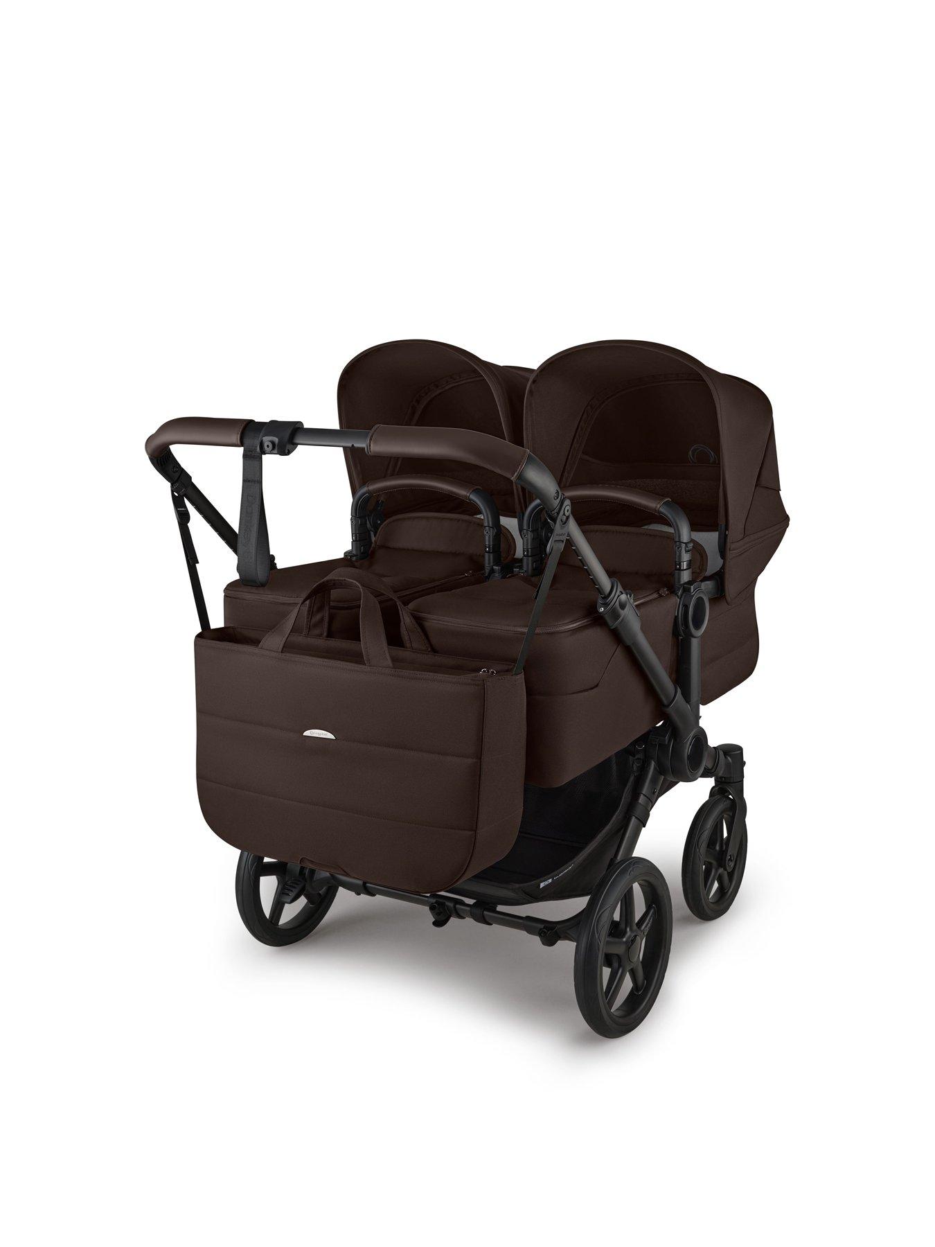 Image 2 of 7 of Bugaboo Donkey 6 Twin Pushchair- Cocoa Brown
