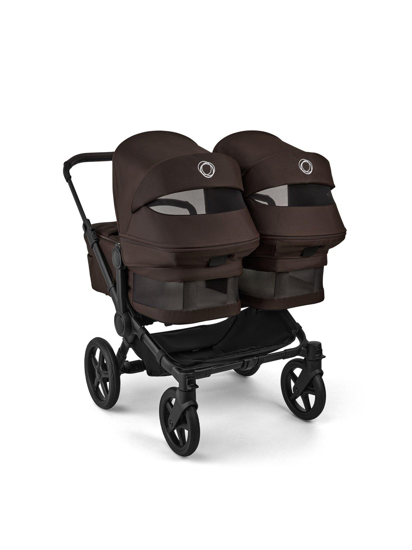 Image 4 of 7 of Bugaboo Donkey 6 Twin Pushchair- Cocoa Brown
