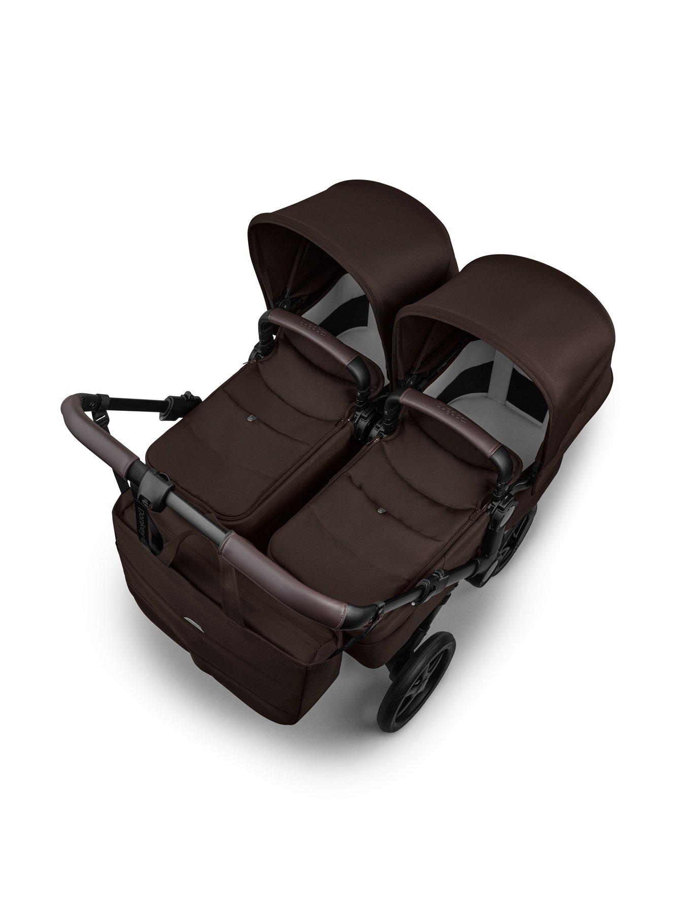 Image 6 of 7 of Bugaboo Donkey 6 Twin Pushchair- Cocoa Brown