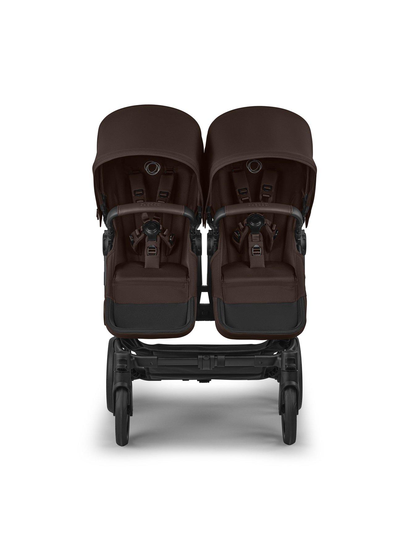 Image 7 of 7 of Bugaboo Donkey 6 Twin Pushchair- Cocoa Brown