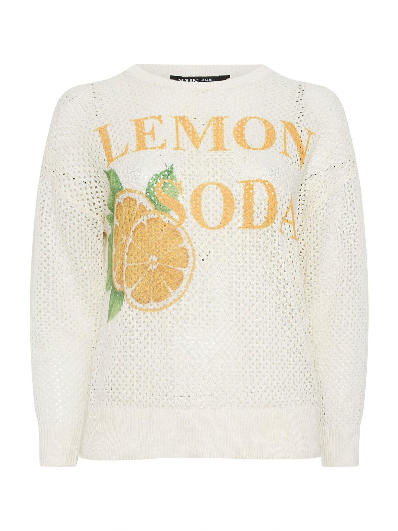 Image 5 of 5 of Yours Curve Pointelle Jumper - White