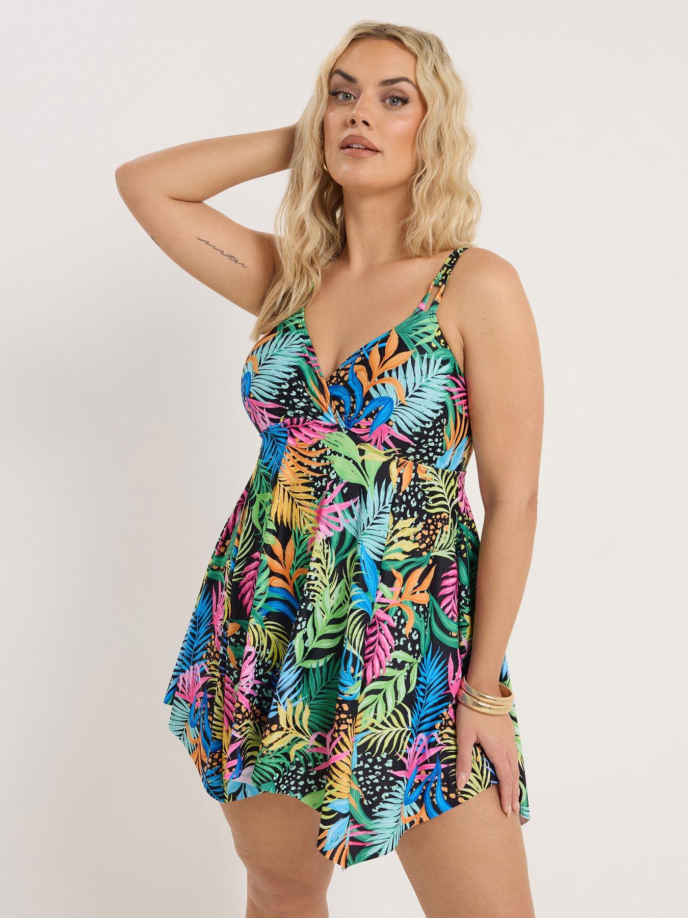 yours-curve-tropic-hanky-swimdress
