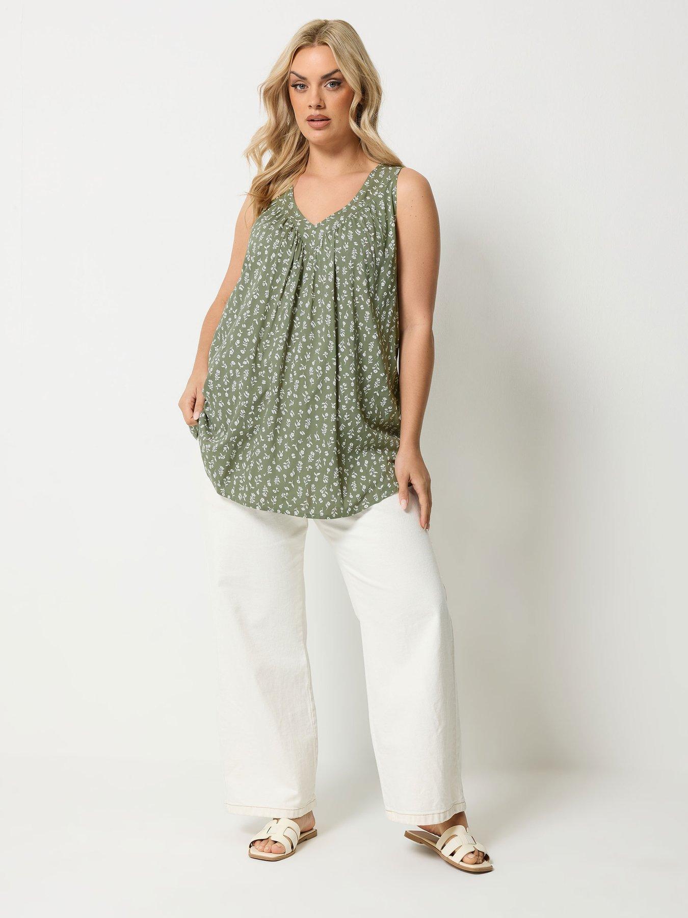  image of yours-curve-v-neck-cami-top