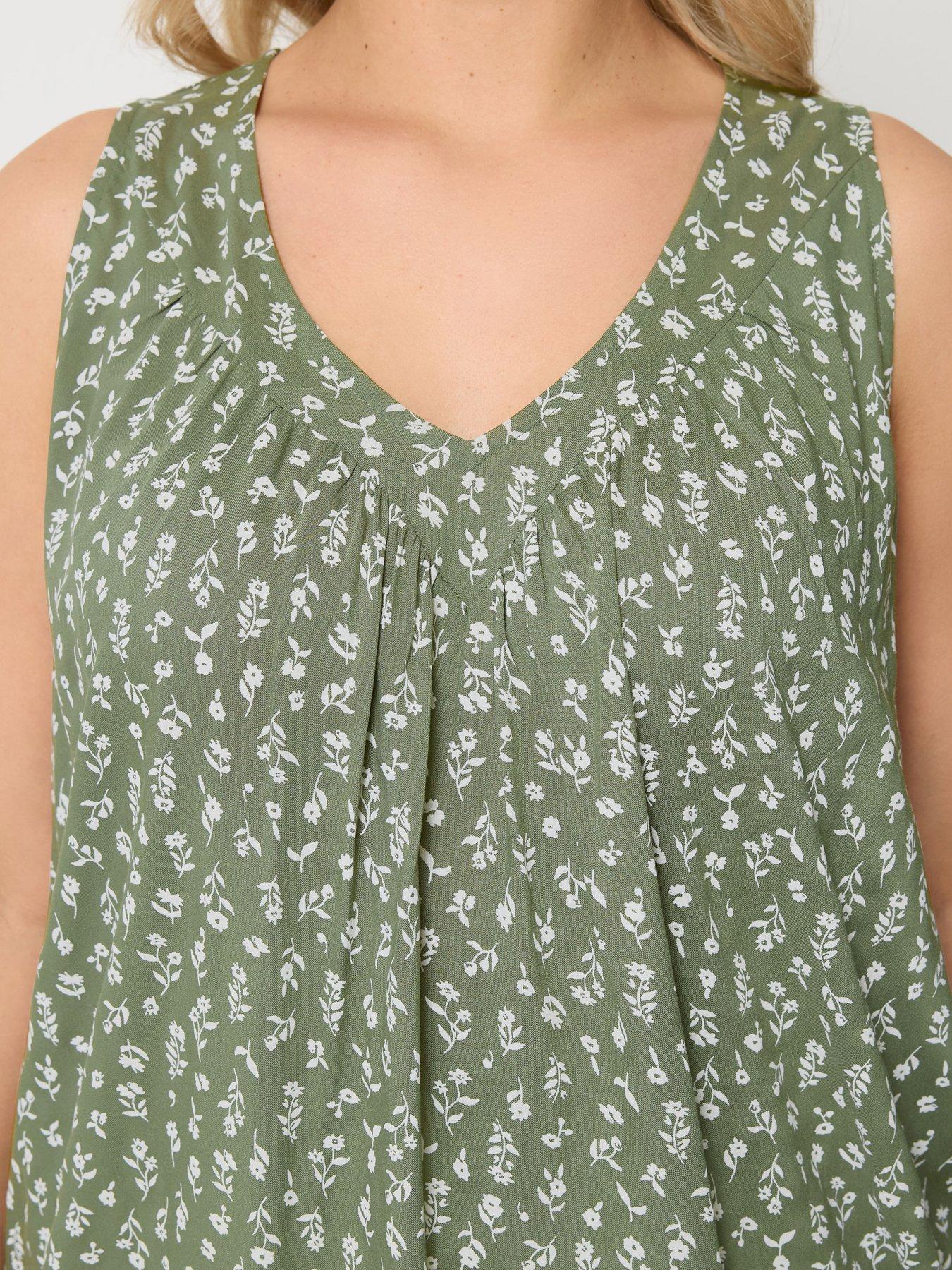  image of yours-curve-v-neck-cami-top