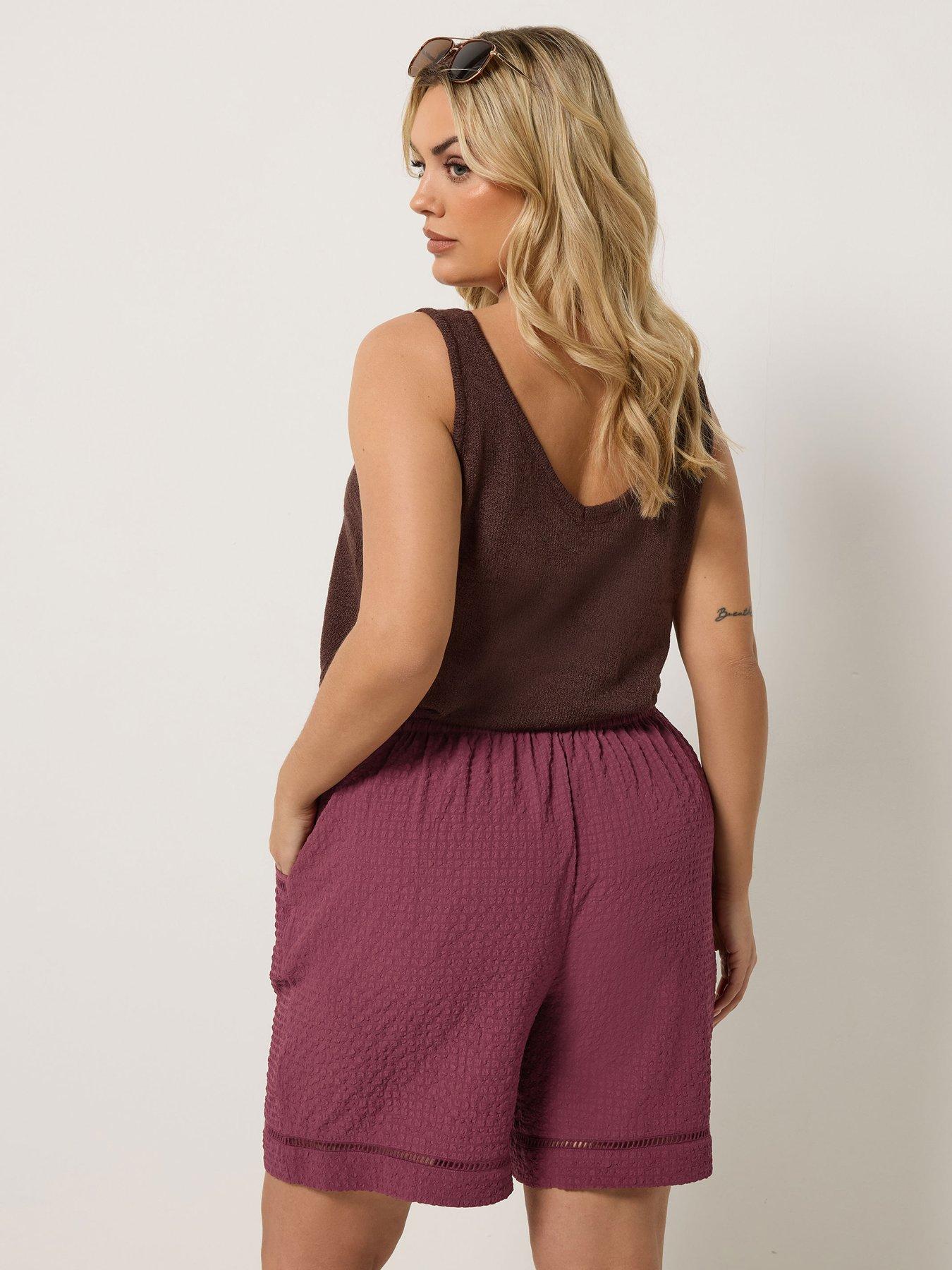 Image 2 of 5 of Yours Curve Ladder Shorts