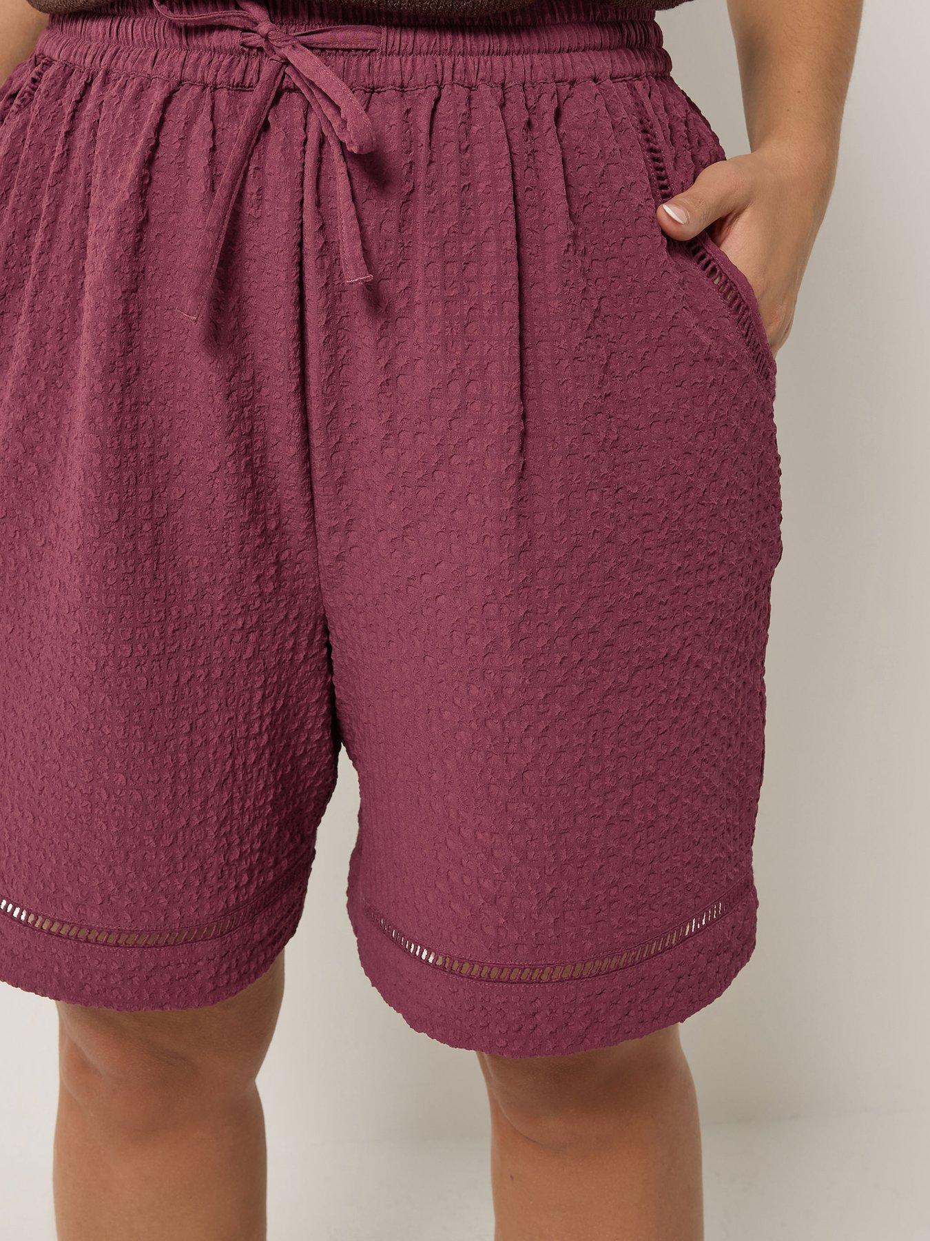 Image 4 of 5 of Yours Curve Ladder Shorts