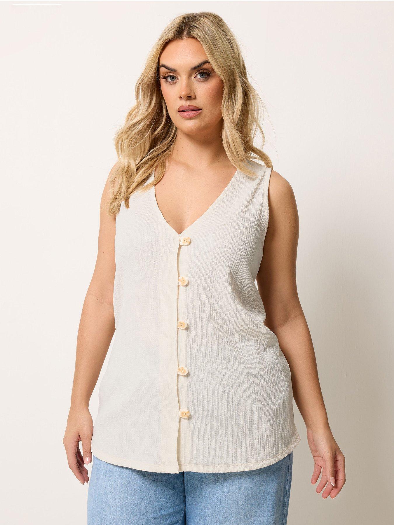 front image of yours-curve-textured-waistcoat